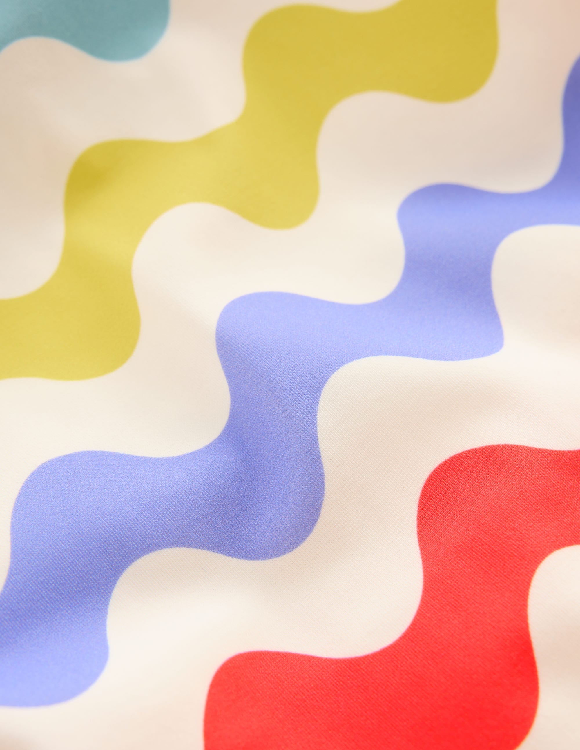 Sunsafe Patterned Rash Vest-Multi Wave - Image 3