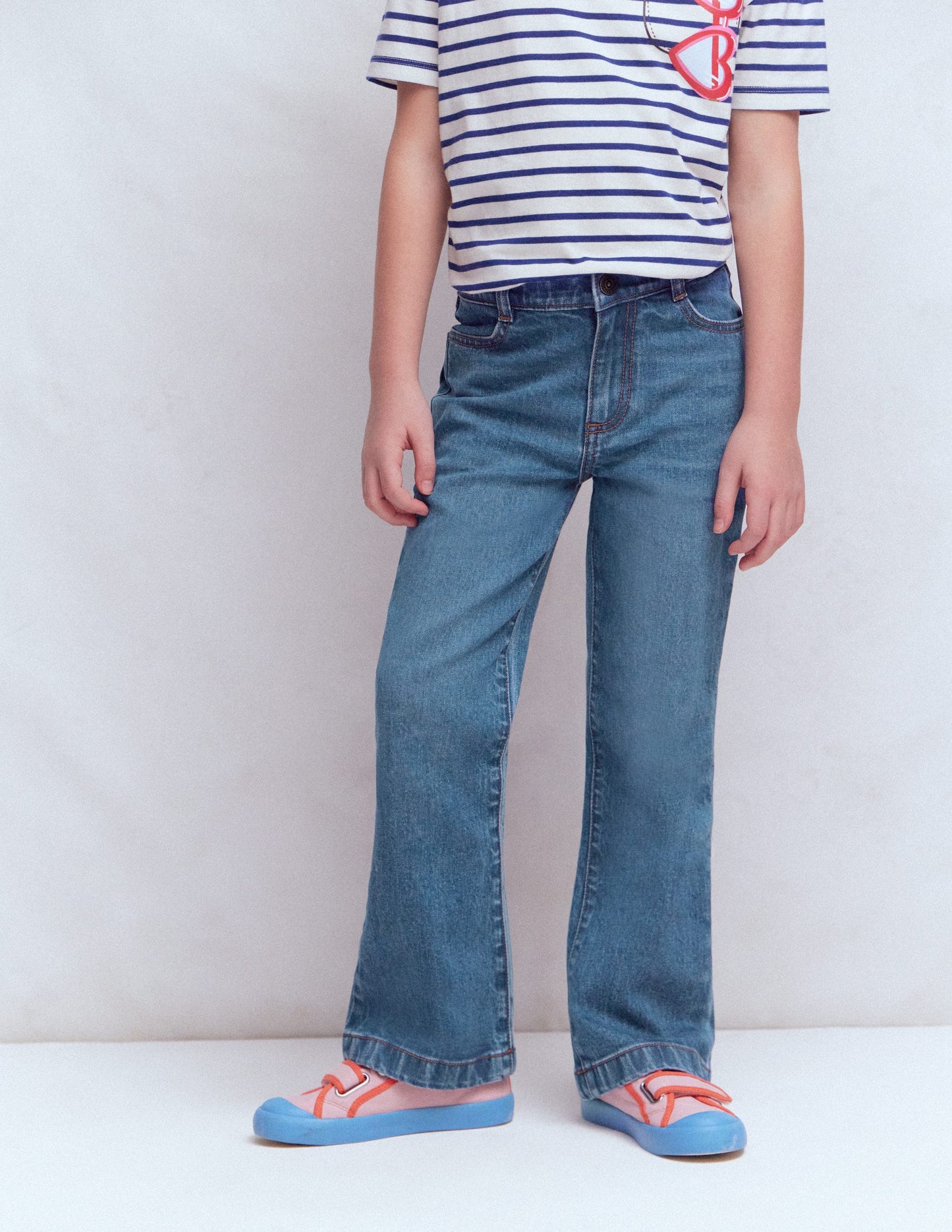 Kick Flare Jean-Mid Vintage