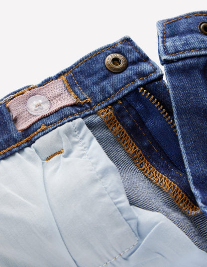 Wide Leg Jean-Heart Checkerboard Denim-4