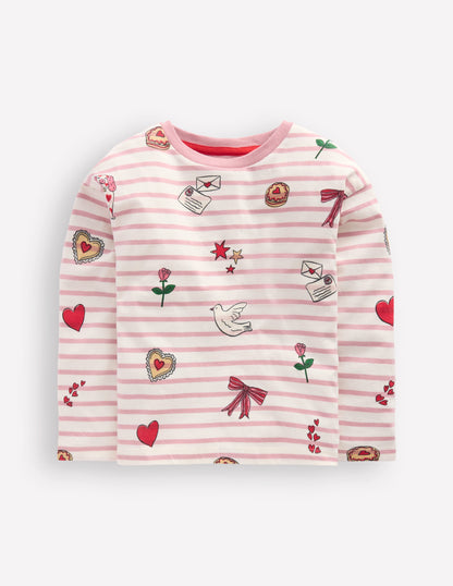 Relaxed Breton-Pink Valentine Stripe-1