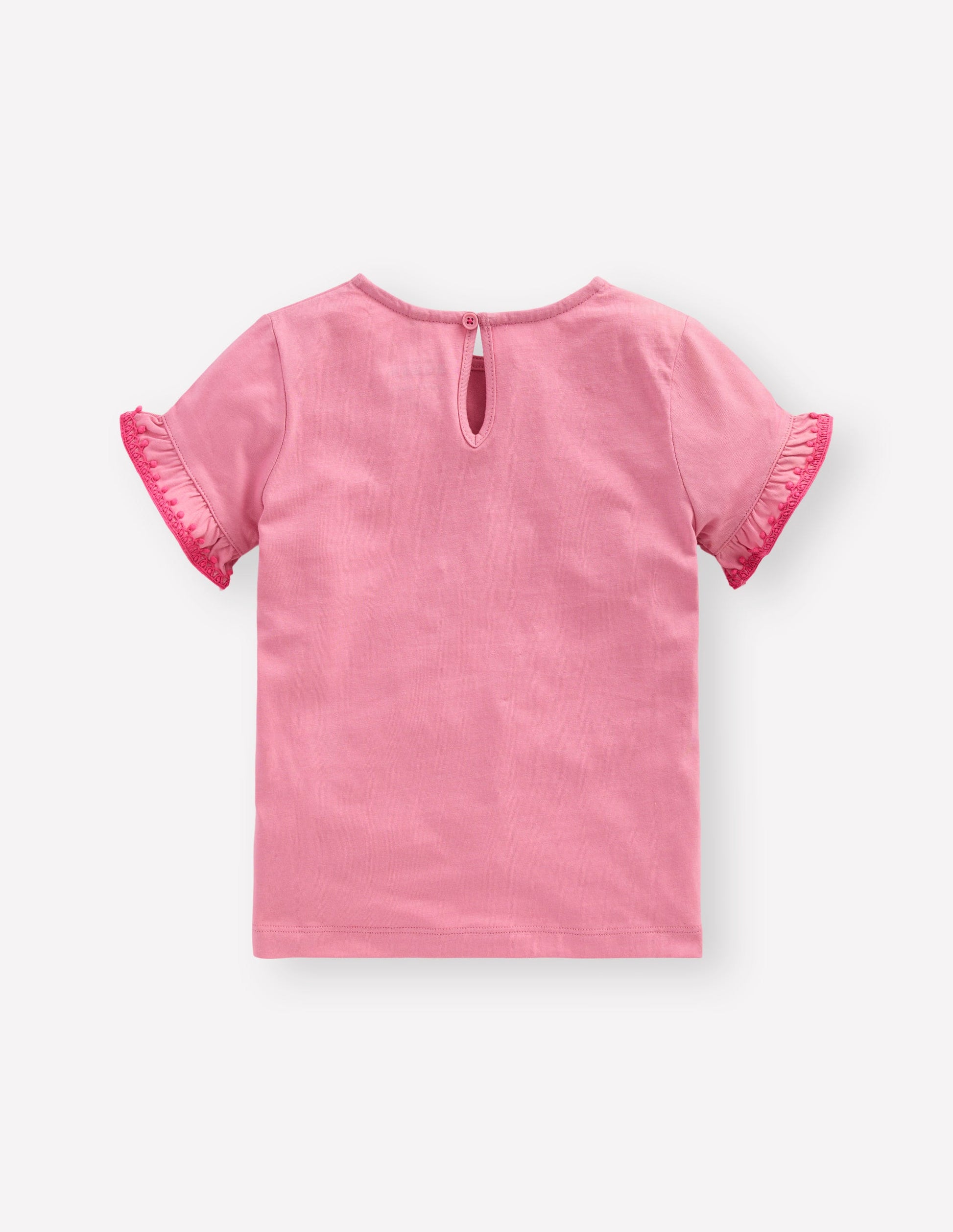 Ruffle Sleeve T-shirt-Polignac-2