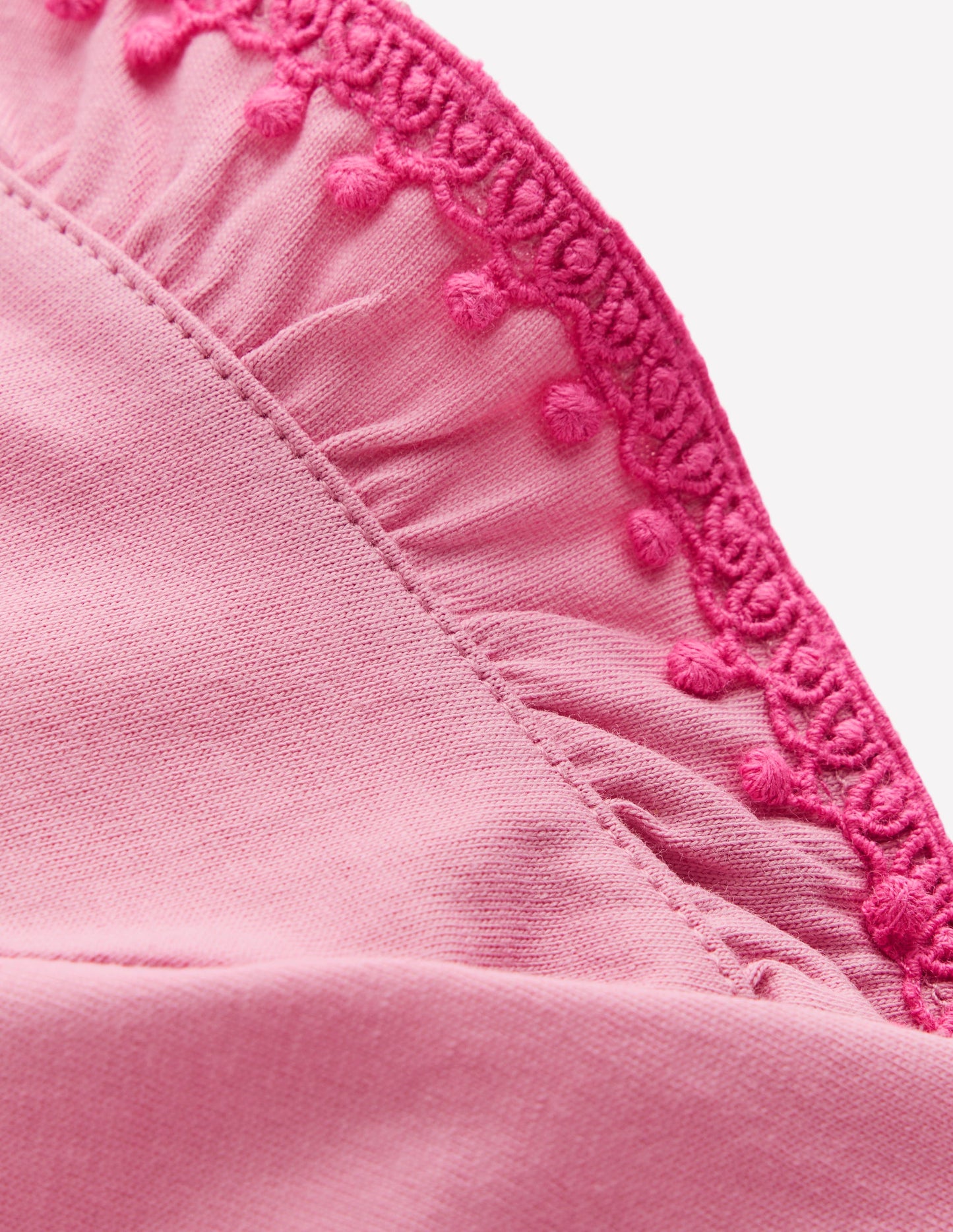 Ruffle Sleeve T-shirt-Polignac