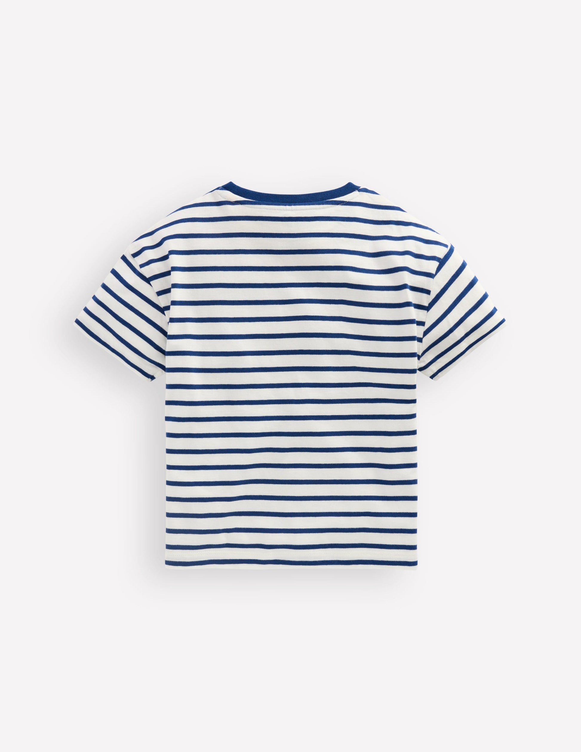 Relaxed Applique T-shirt-Navy Stripe Sunglasses-2