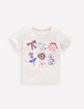 Pretty Frill T-shirt-White Valentines