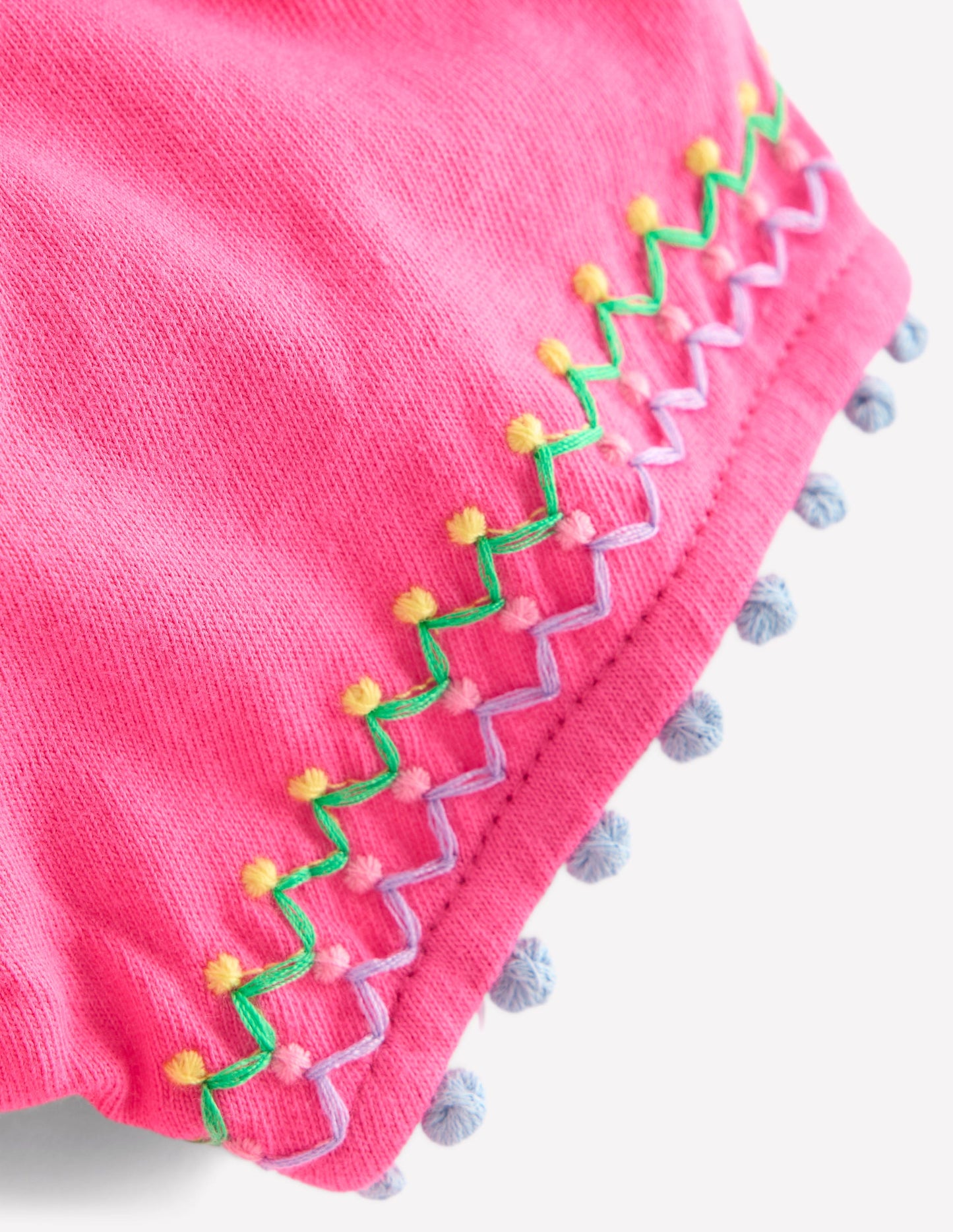 Puff Sleeve T-shirt-Flamingo Pink