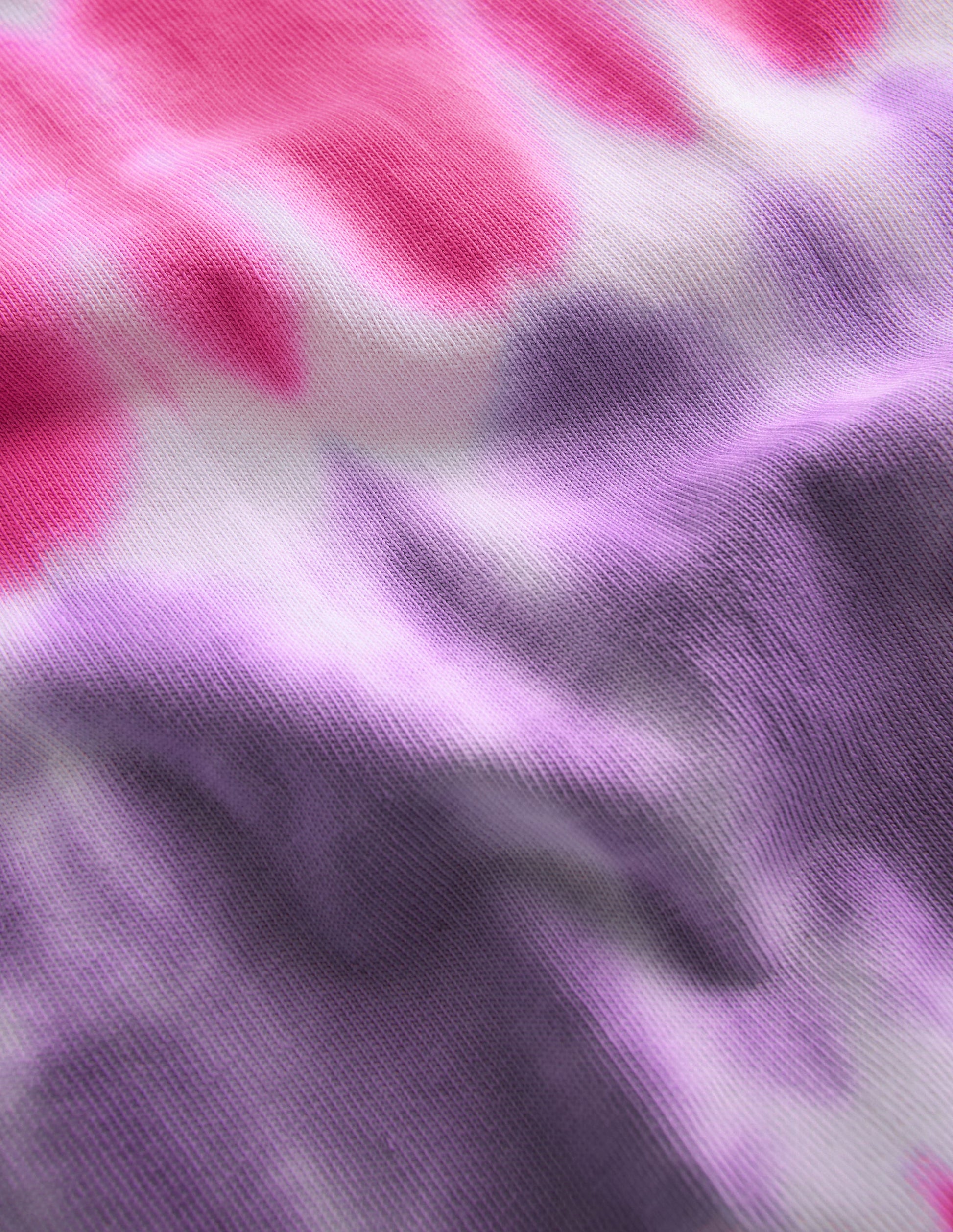 Tie Dye Logo Top-Pink Tie Dye-4