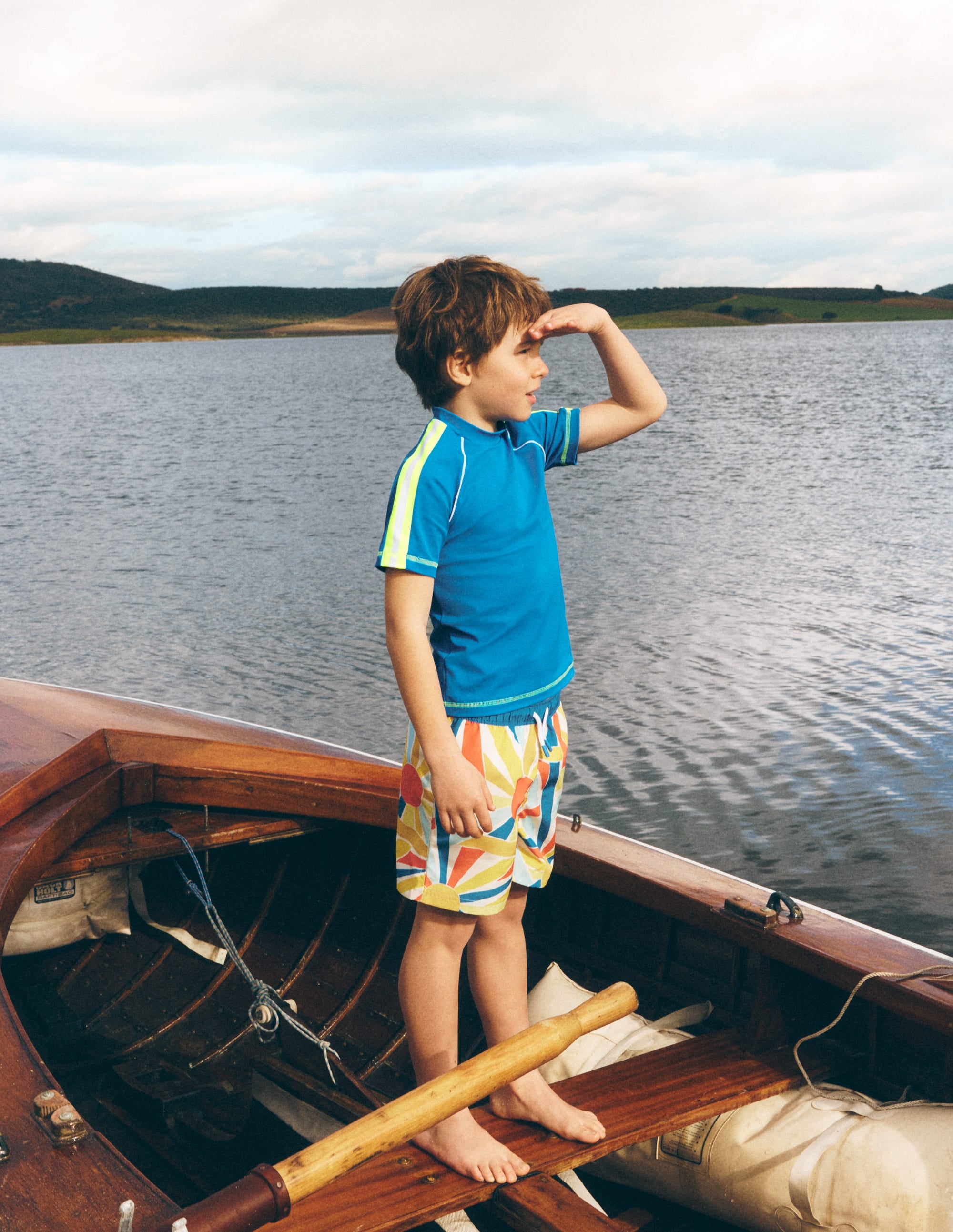 Swim Shorts-Sunburst - Image 1