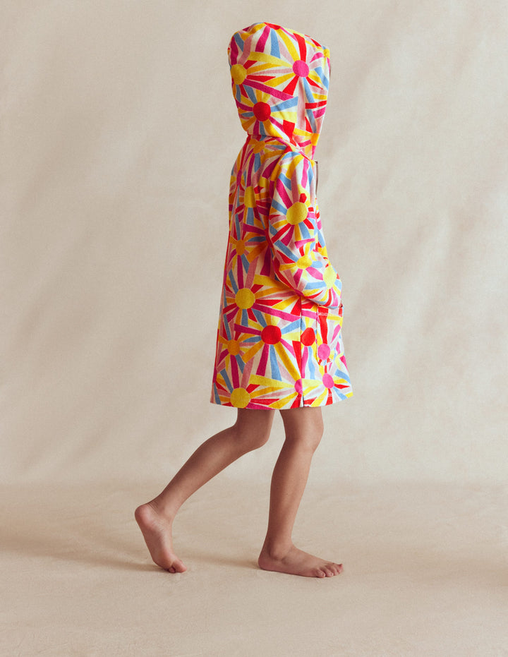 mini boden towel dress Mini Boden Girls Cover Up Floral Toweling Dress size 11-12 yrs
