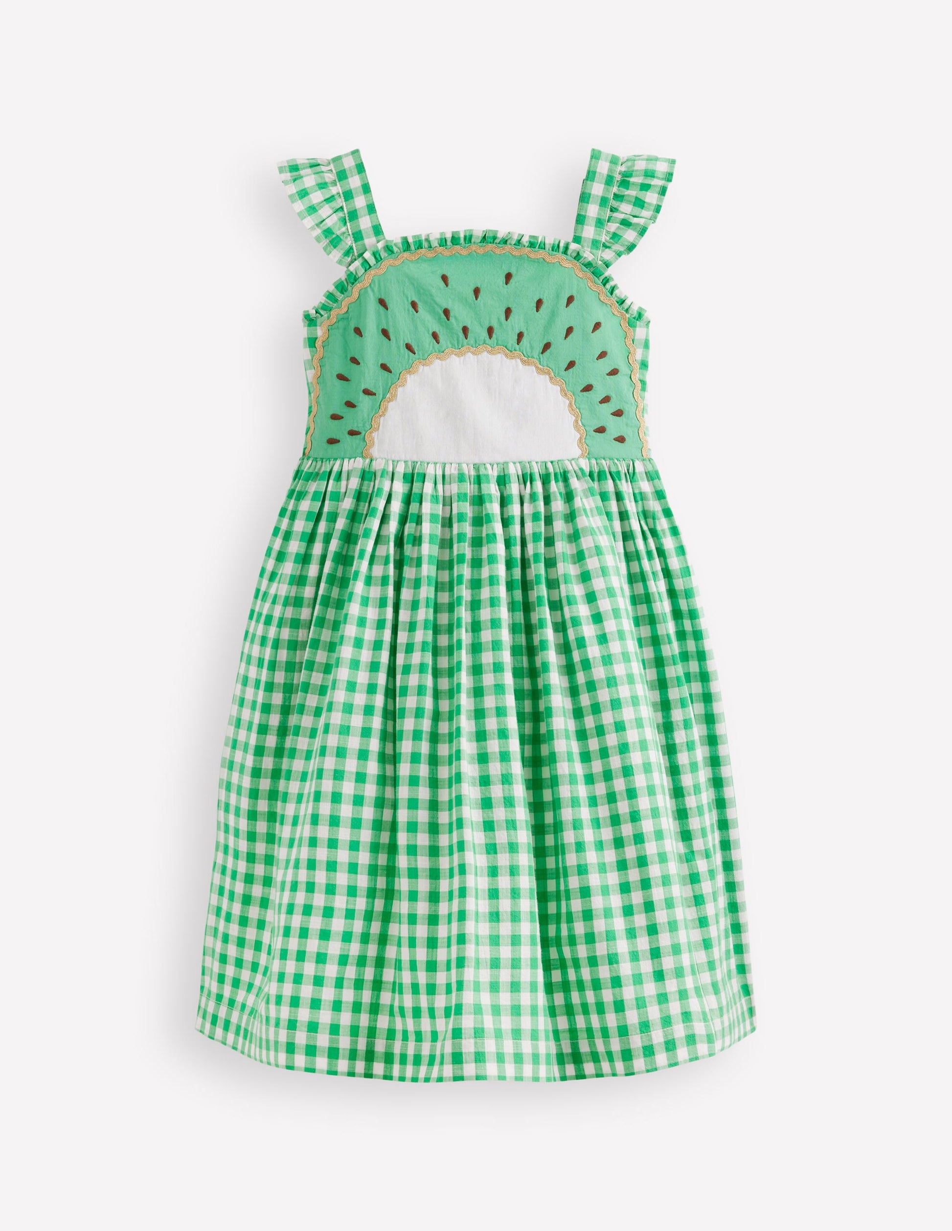 Novelty Strappy Dress-Kiwi-2