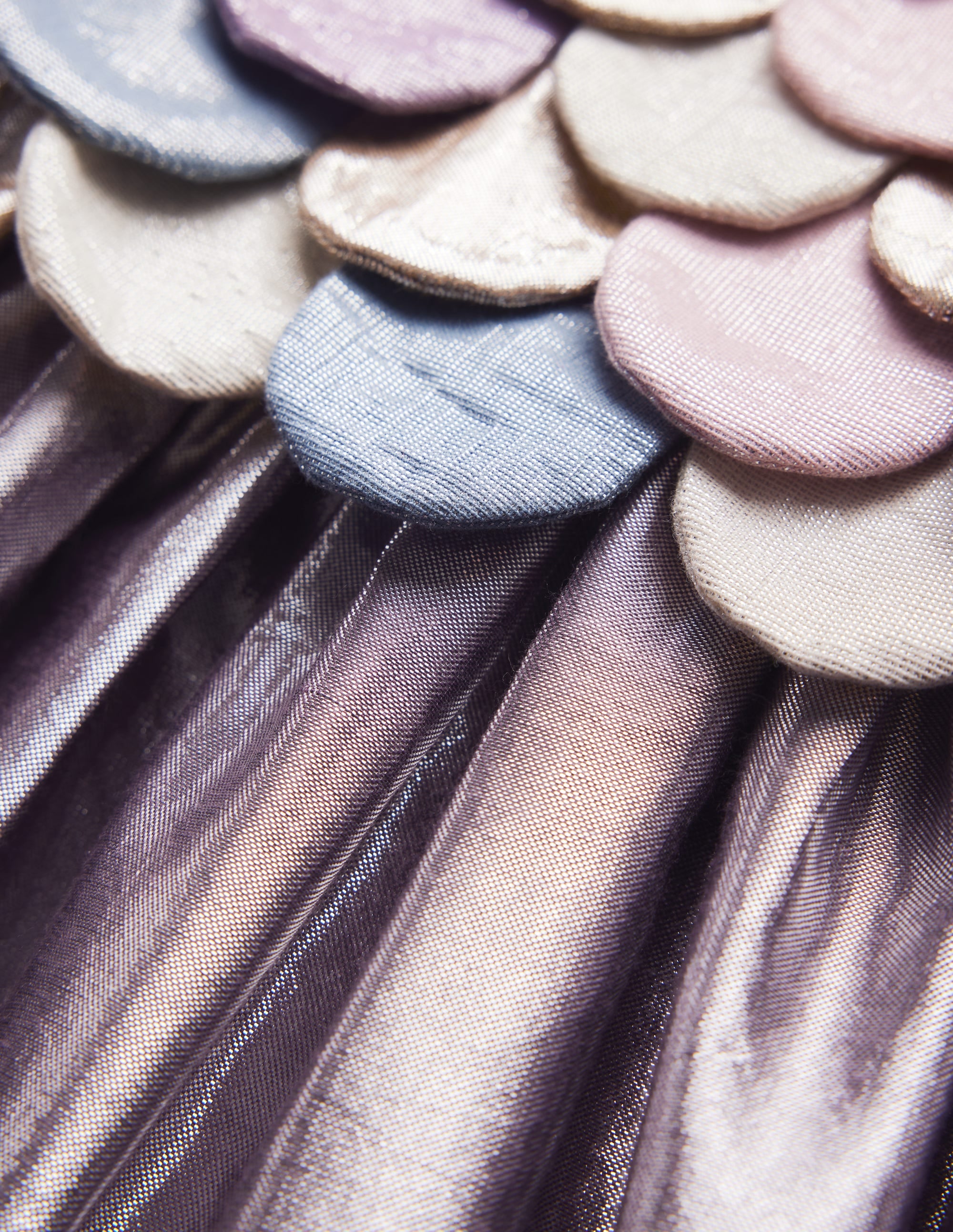 Metallic Mermaid Dress-Multi Mermaid Metallic - Image 8