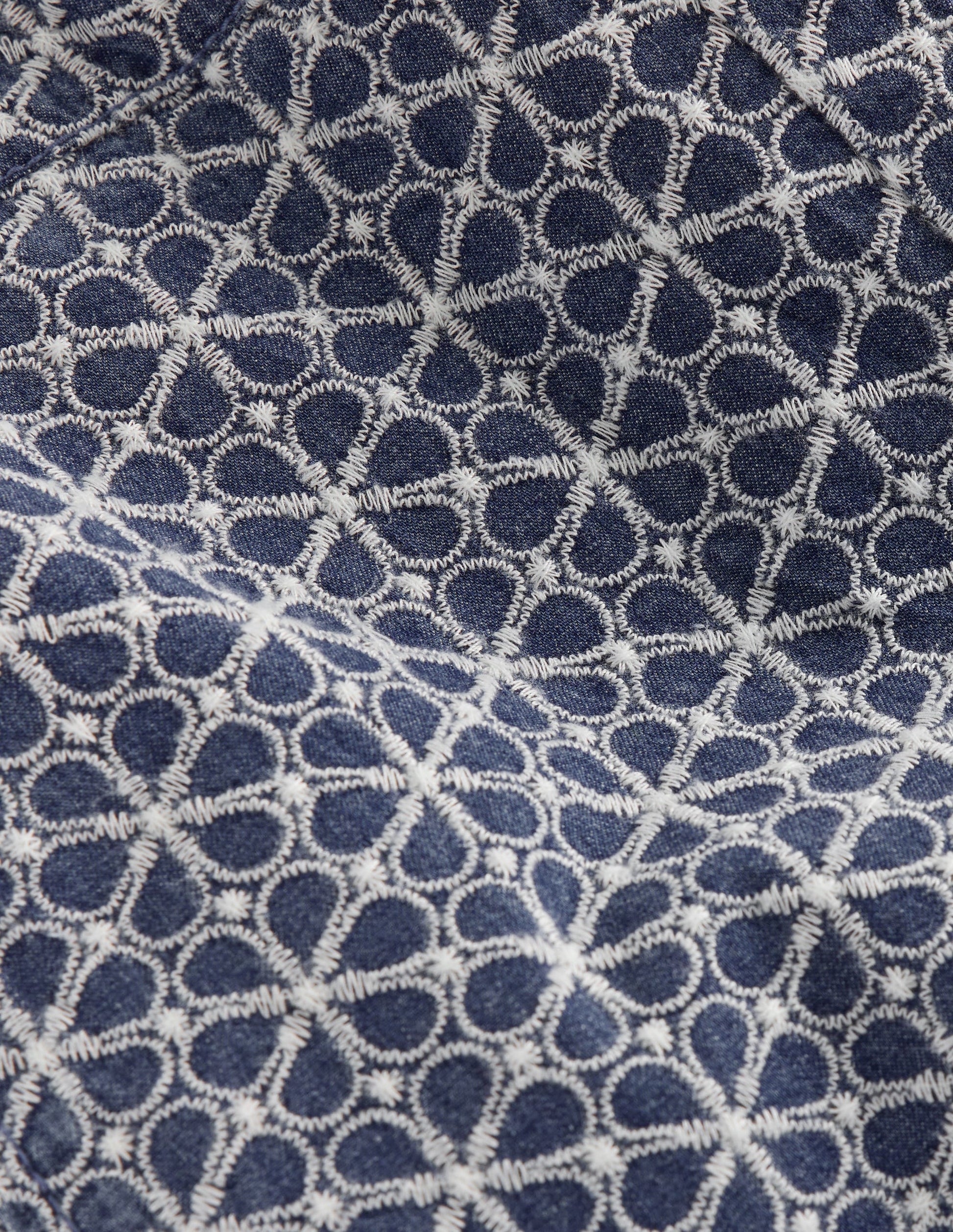 Occasion Trousers-Chambray Broderie-3