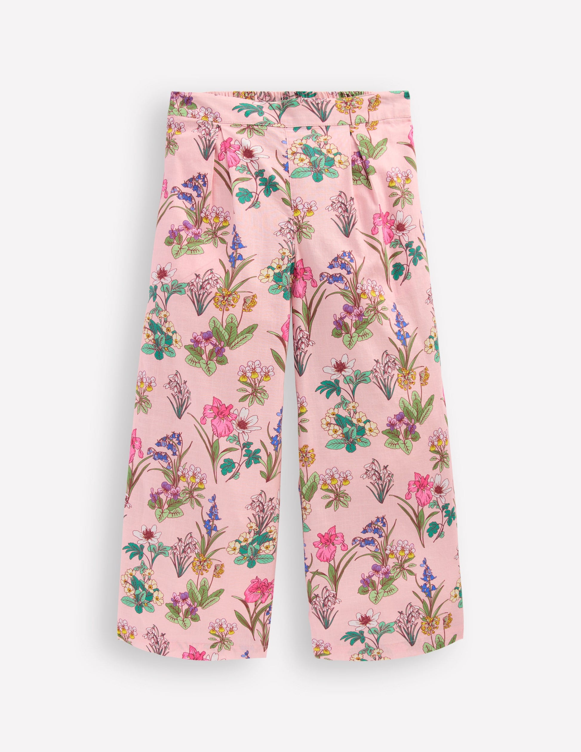 Occasion Trousers-Pink Floral-1