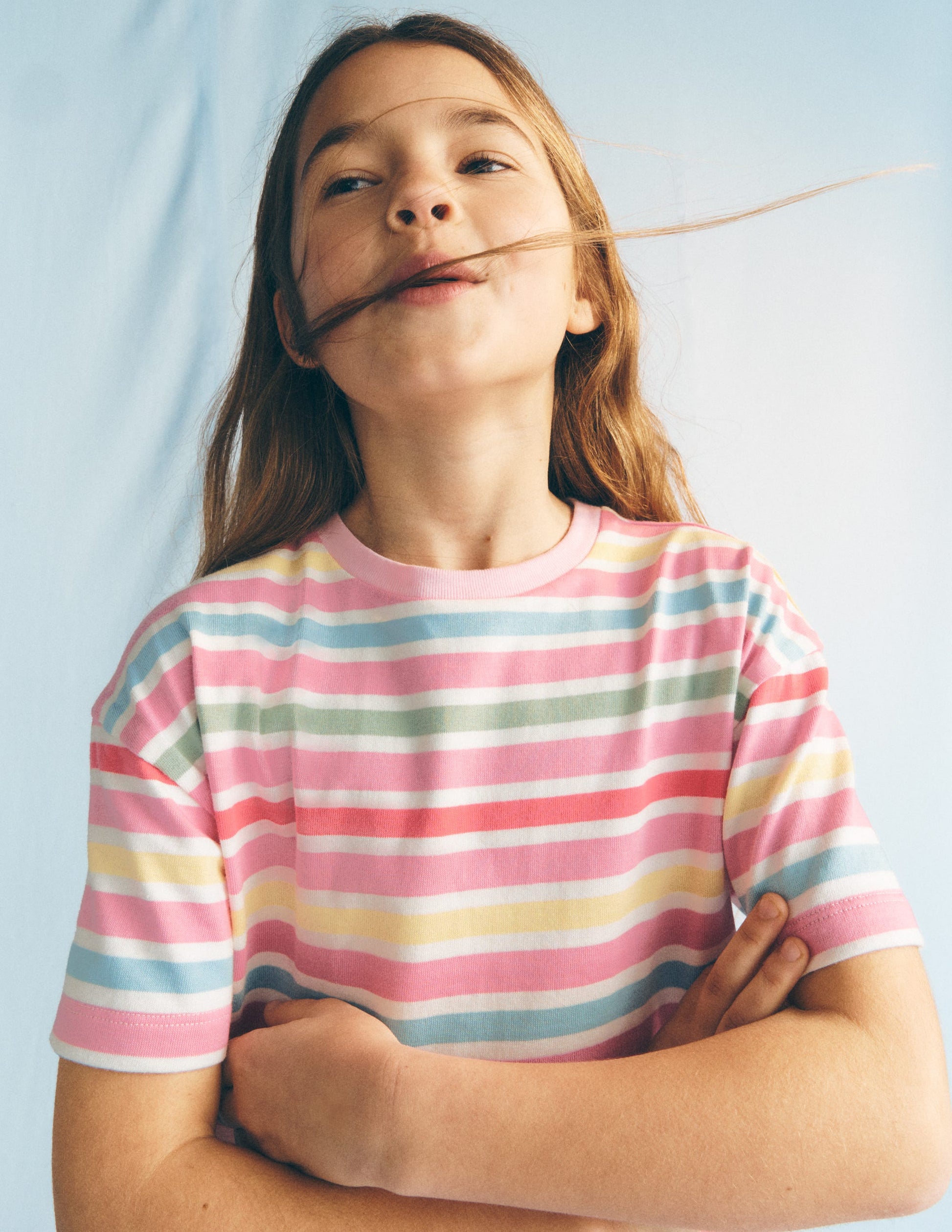Easy Breton T-shirt-Multi Stripe-1