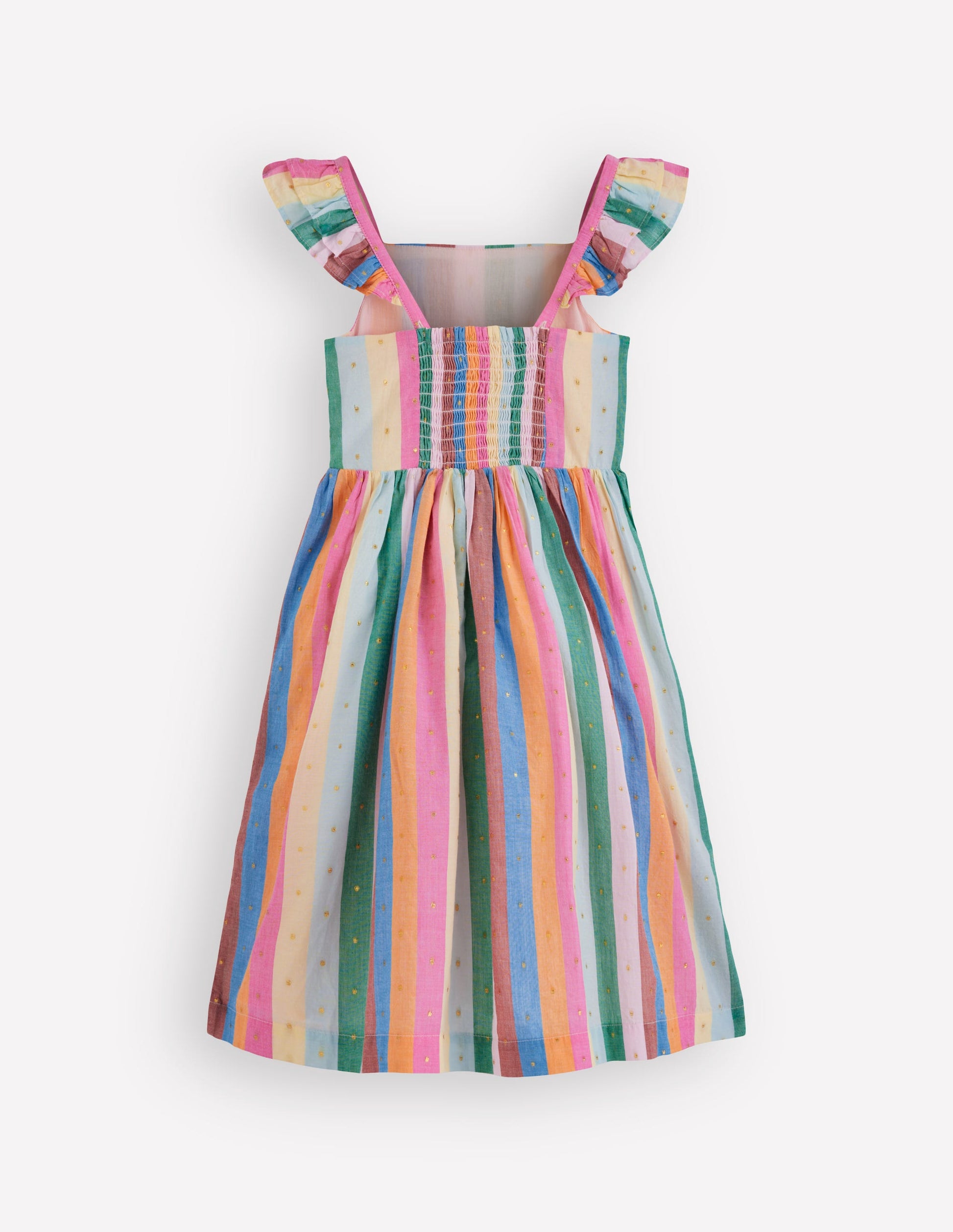 Annalisa Twirly Sundress-Multi Stripe-2