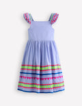 Annalisa Twirly Sundress-Aztec Print
