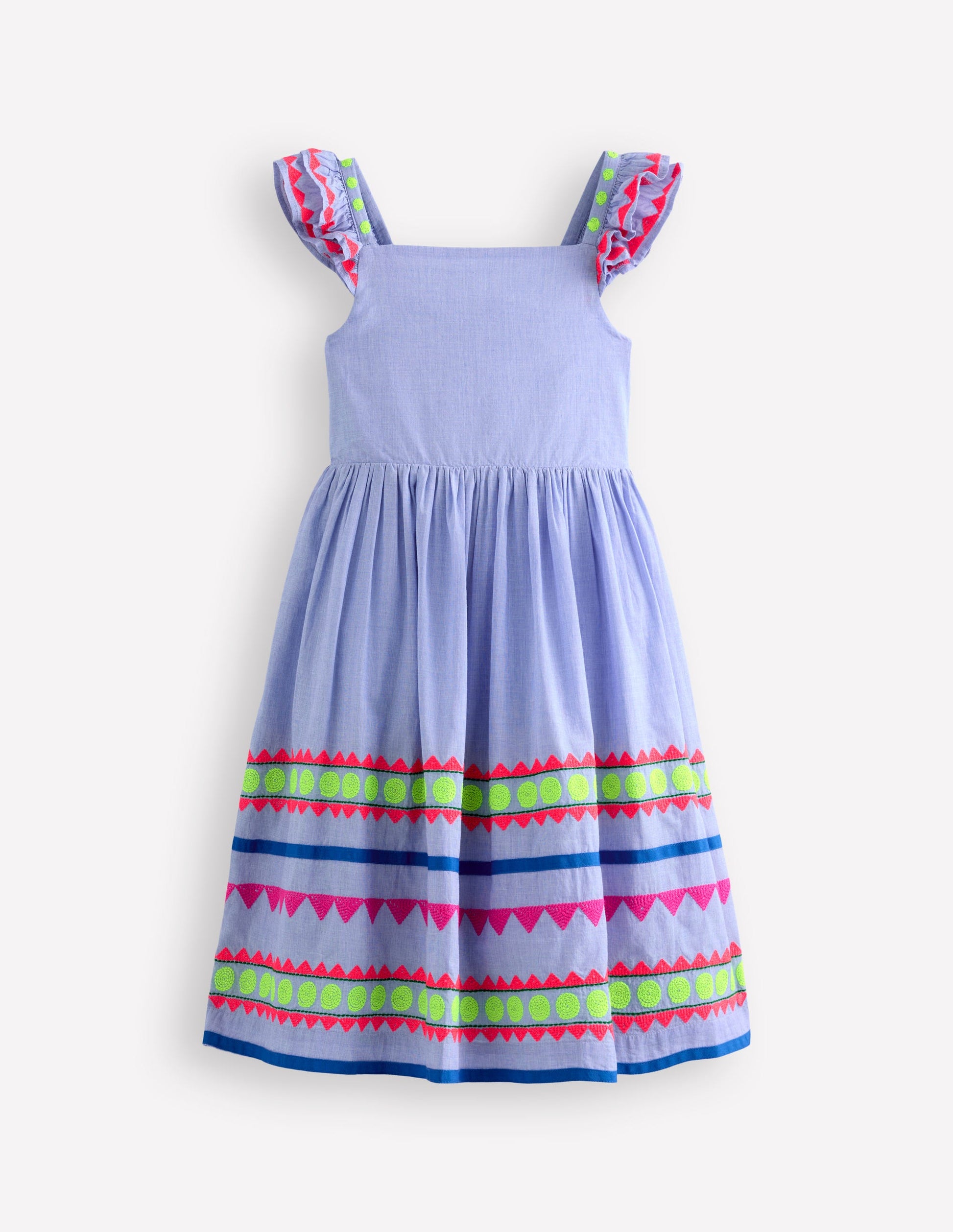 Annalisa Twirly Sundress-Aztec Print-2