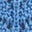 Pointelle Knitted Polo Top-Wave Blue