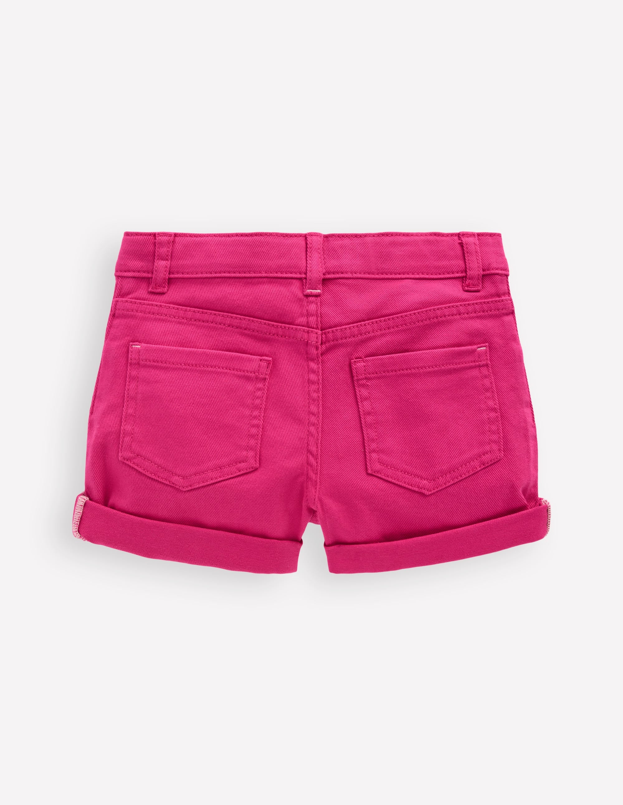 Denim Shorts-Hot Pink - Image 2