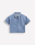 Short Sleeve Relaxed Shirt-Mid Vintage