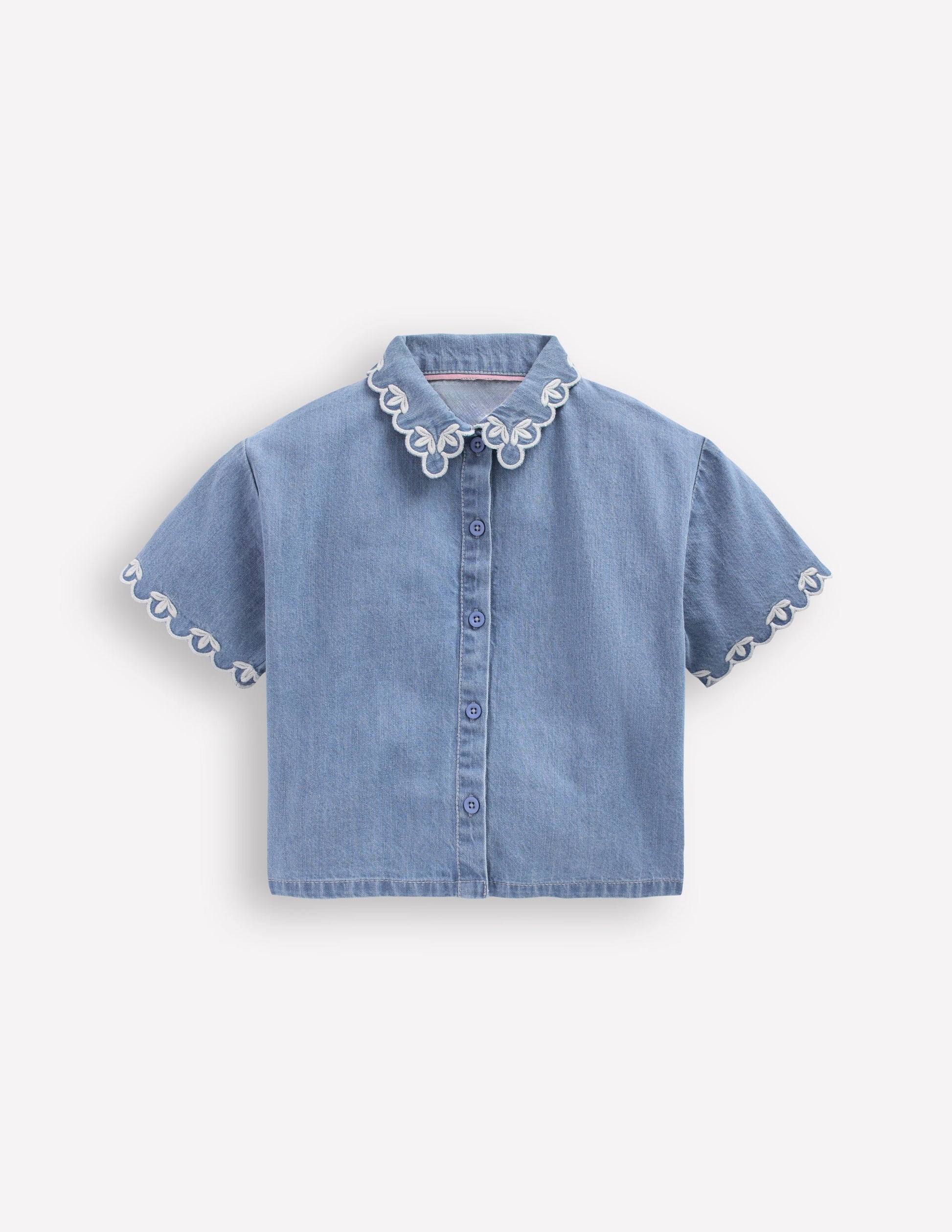 Short Sleeve Relaxed Shirt-Mid Vintage-1