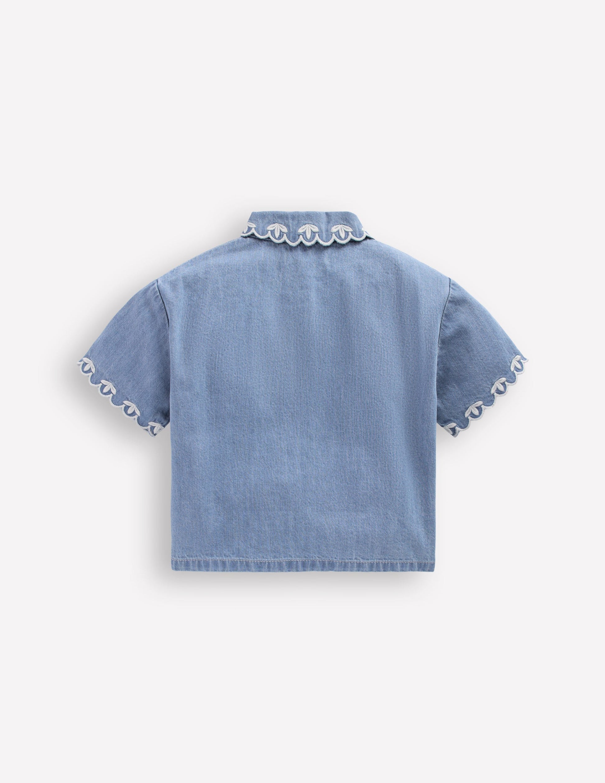 Short Sleeve Relaxed Shirt-Mid Vintage-2