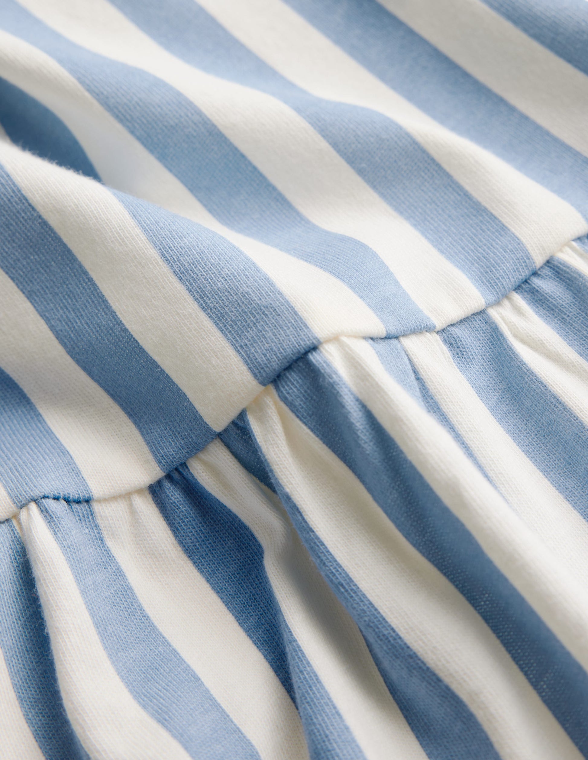 Bow Back Jersey Dress-Salt Blue/ Ivory Stripe-5