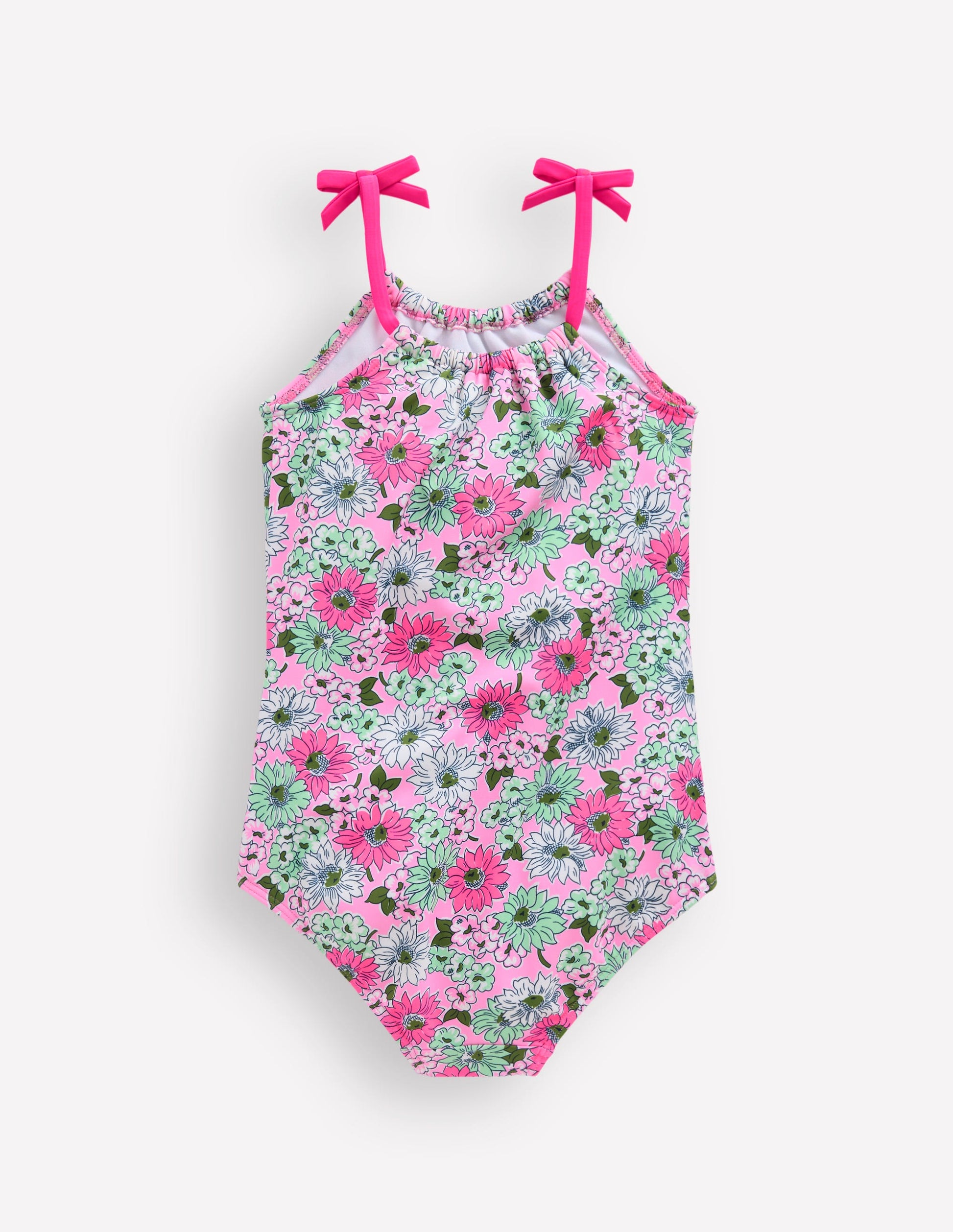 Tie Shoulder Swimsuit-Lilac Chiffon Cornflower-2