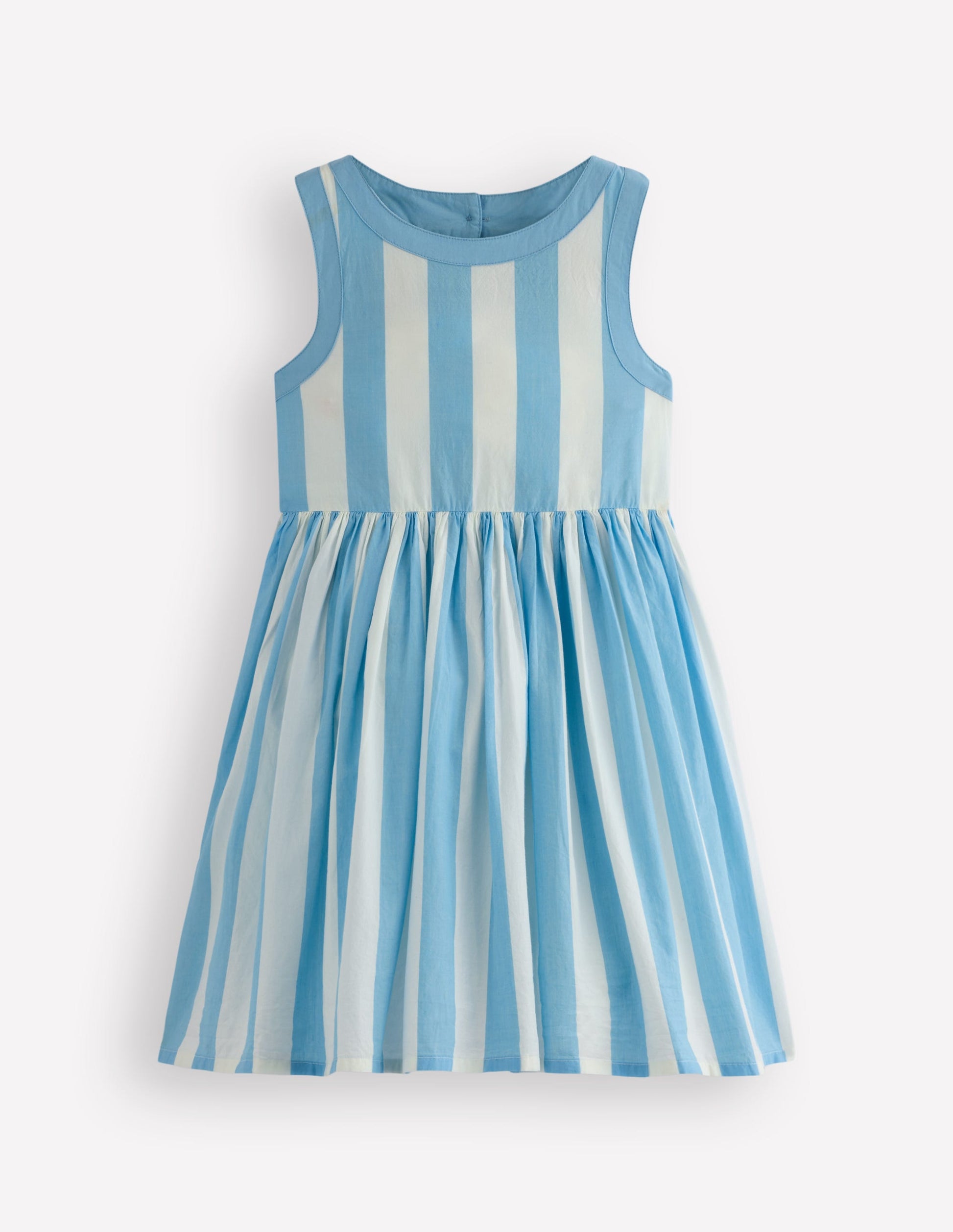 Harlow Logo Dress-Cloud Blue Cherry Stripe-1