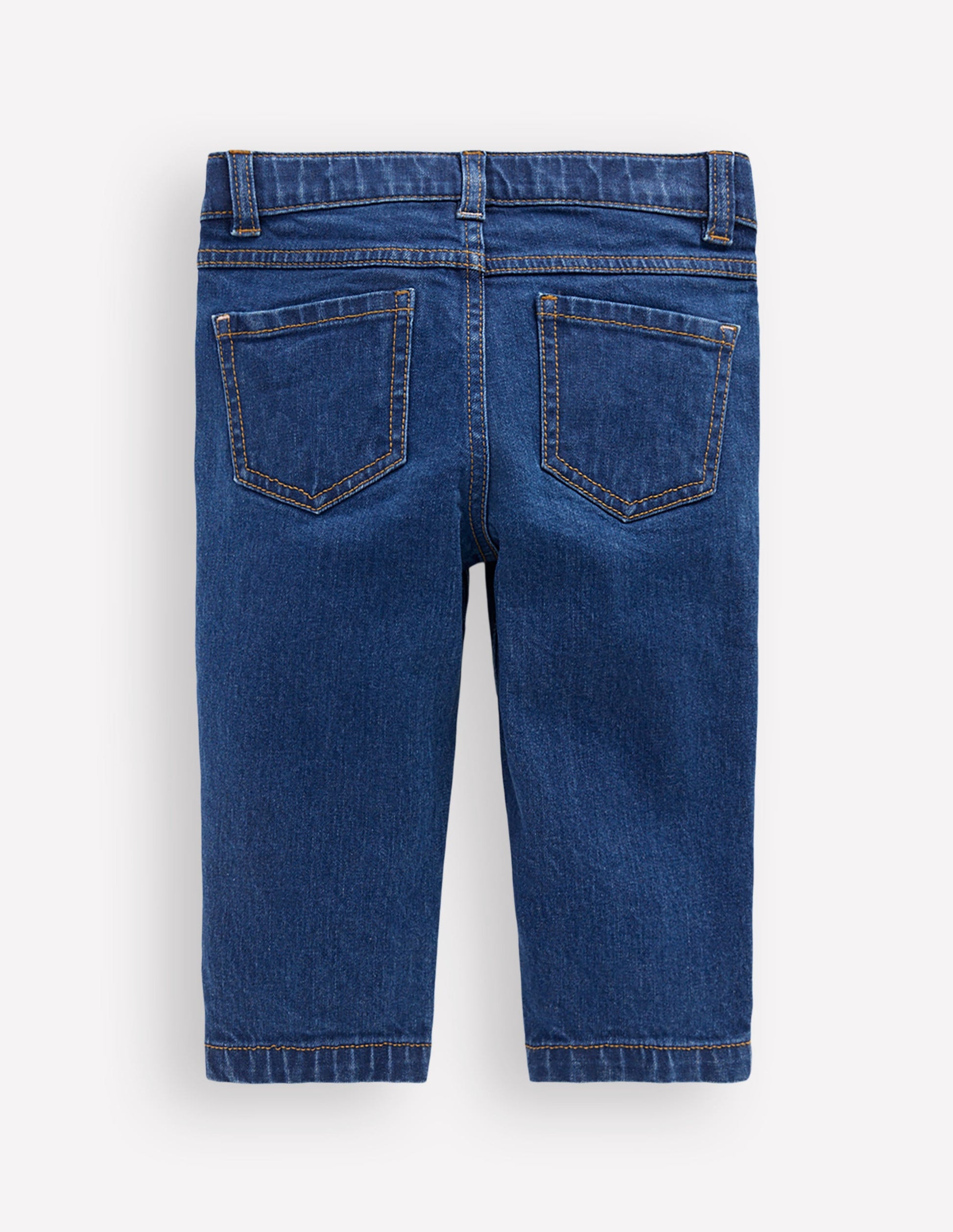 Capri Trousers-Denim Mid Wash-2
