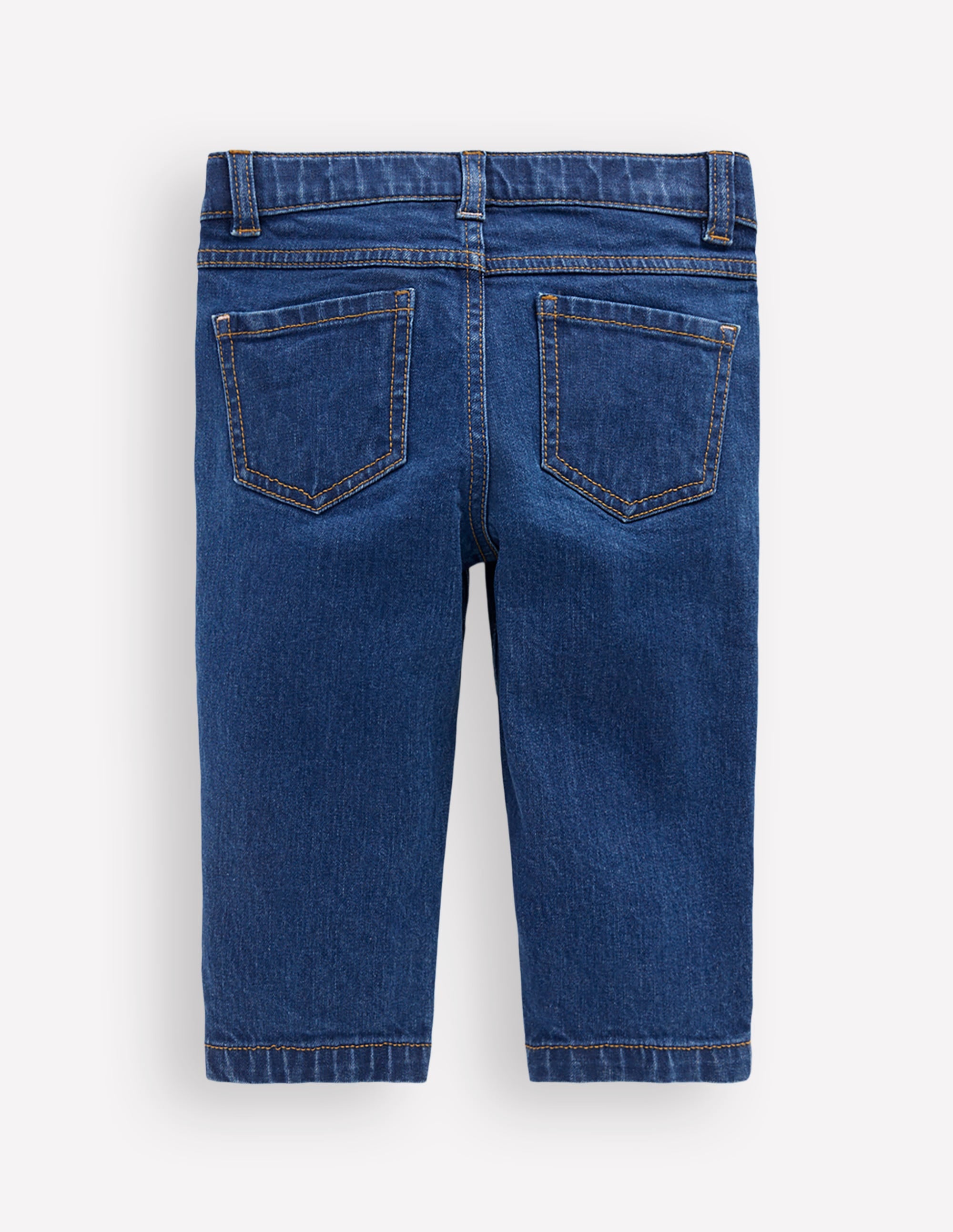 Capri Trousers-Denim Mid Wash - Image 2