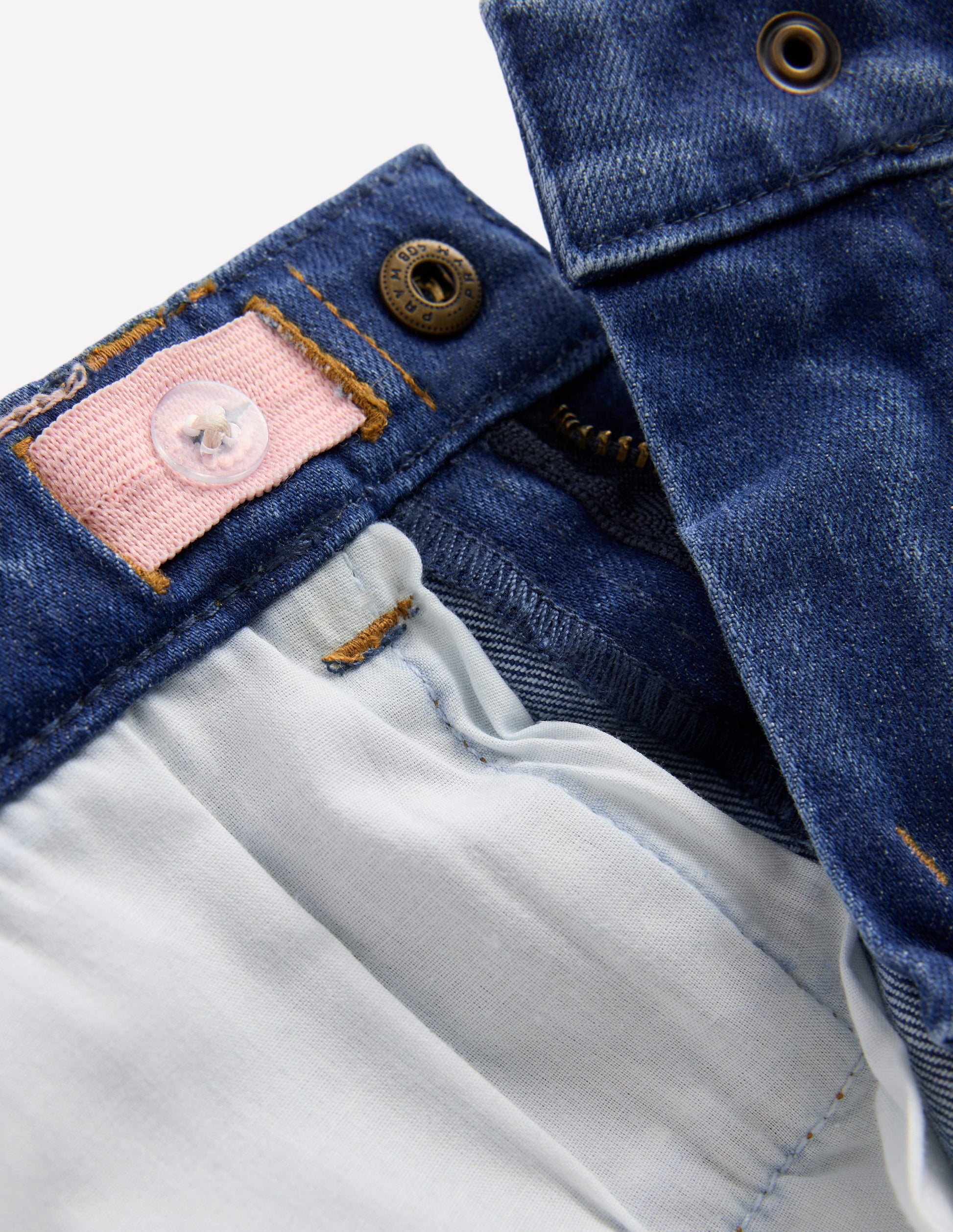 Capri Trousers-Denim Mid Wash-4