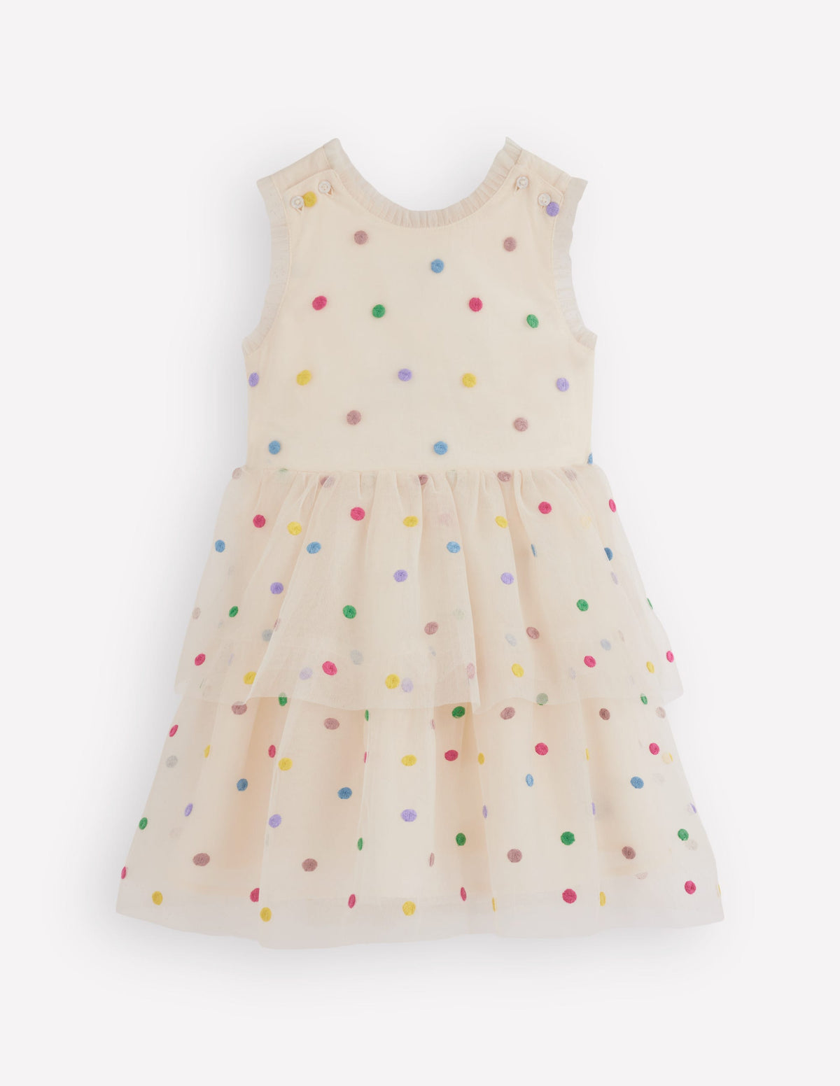 Spot Occasion Dress-Soft Ivory Multi Spot - Image 5