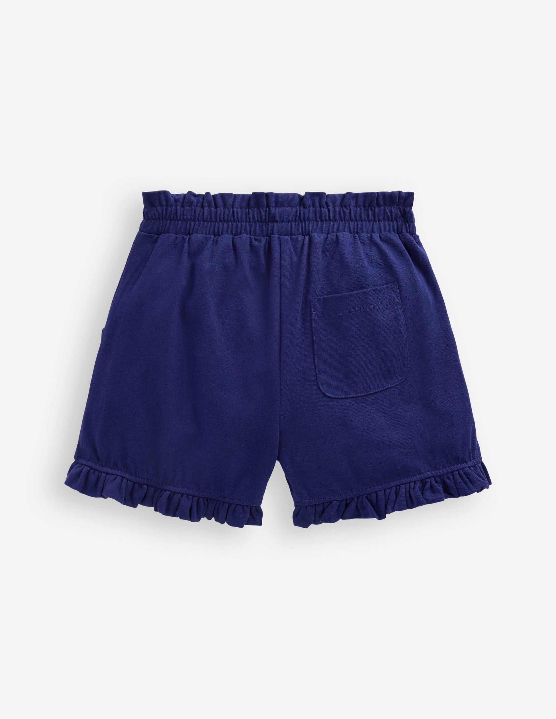 Pretty Jersey Shorts-Navy-2