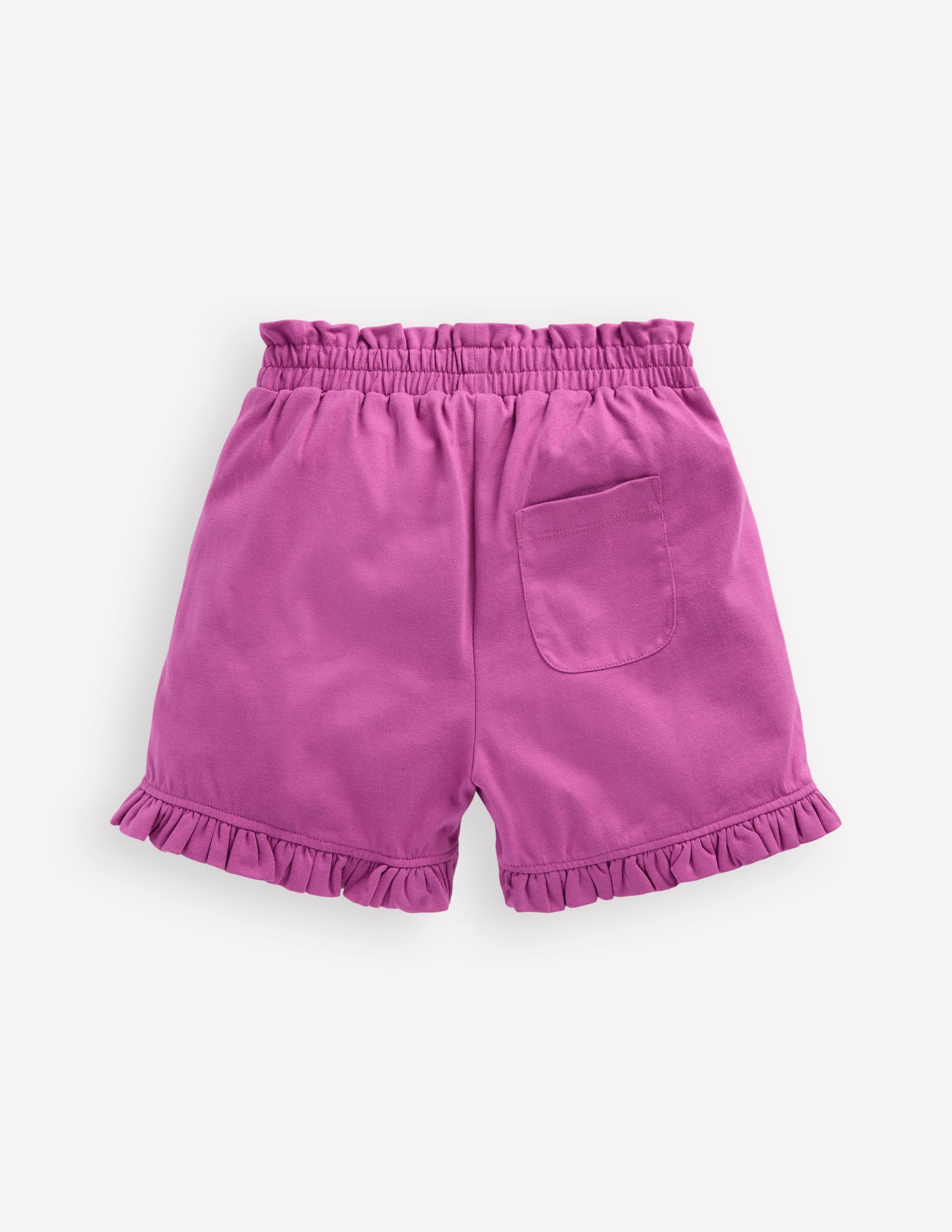 Pretty Jersey Shorts-Purple-2