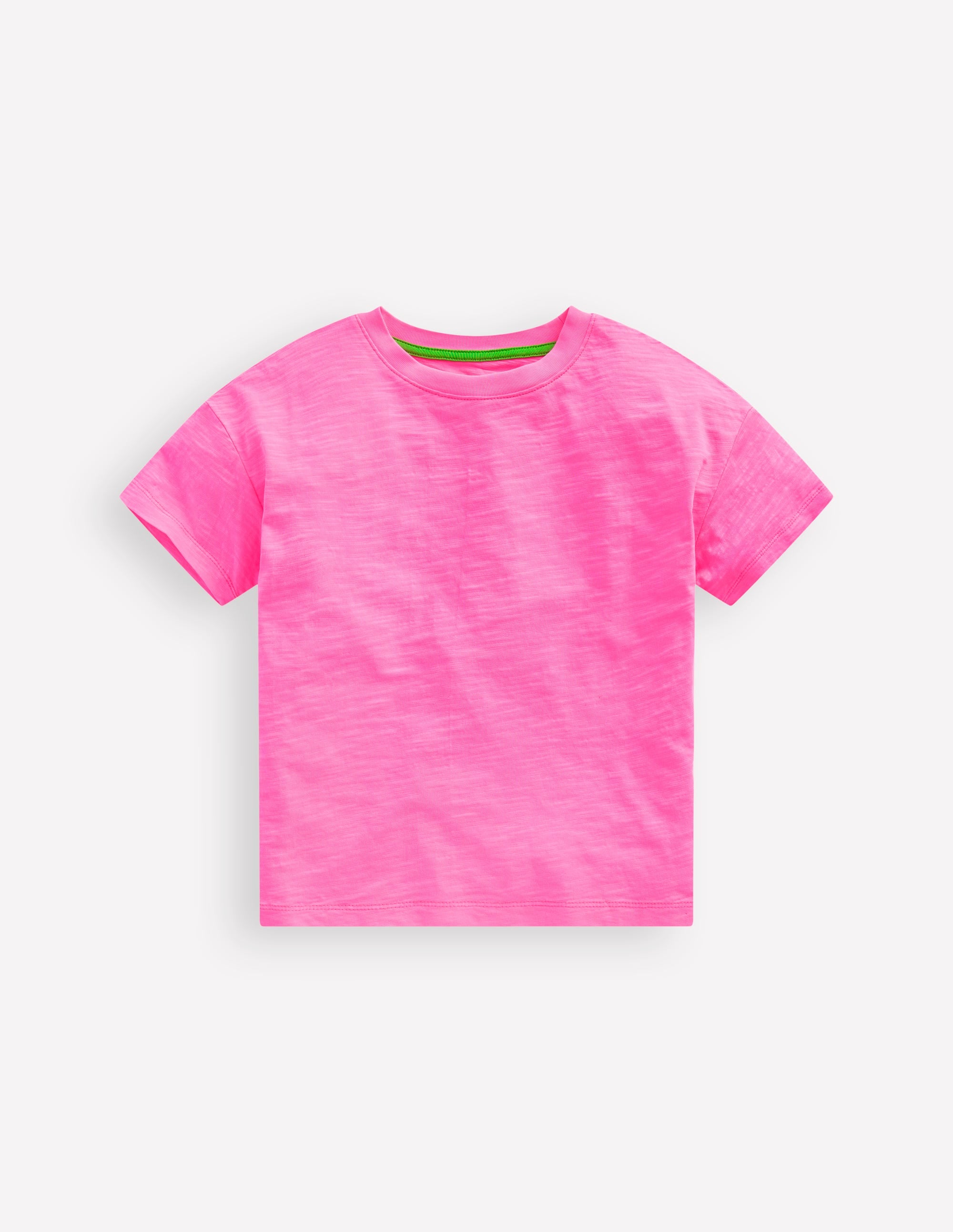 Relaxed Neon T-shirt-Pink Neon - Image 1