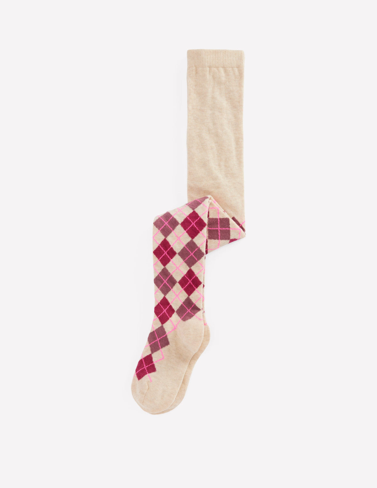 Patterned Tights-Argyle-1