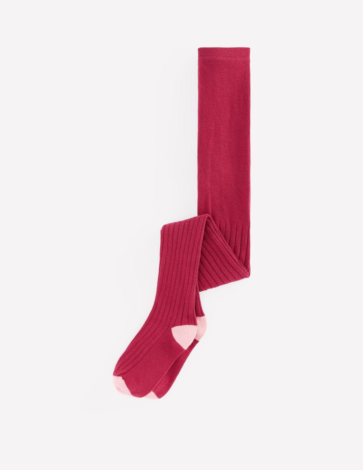 Ribbed Tights-Sweet Cherry - Image 1