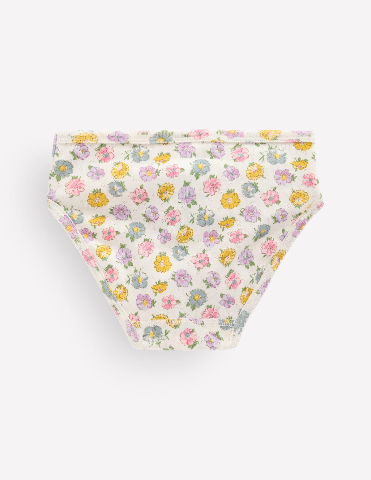 7-pack Pointelle Pants-Rosa floral - Image 2