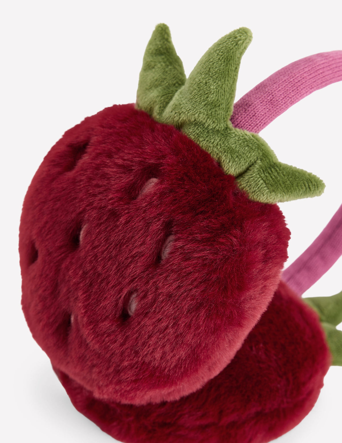 Novelty Ear Muffs-Raspberry - Image 2