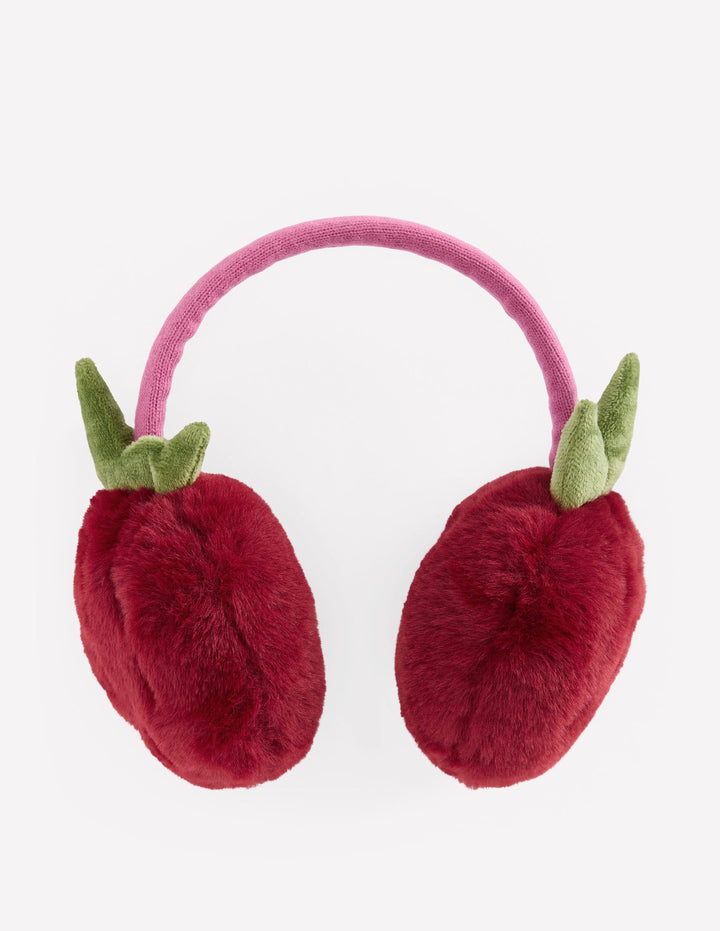 Novelty Ear Muffs-Raspberry