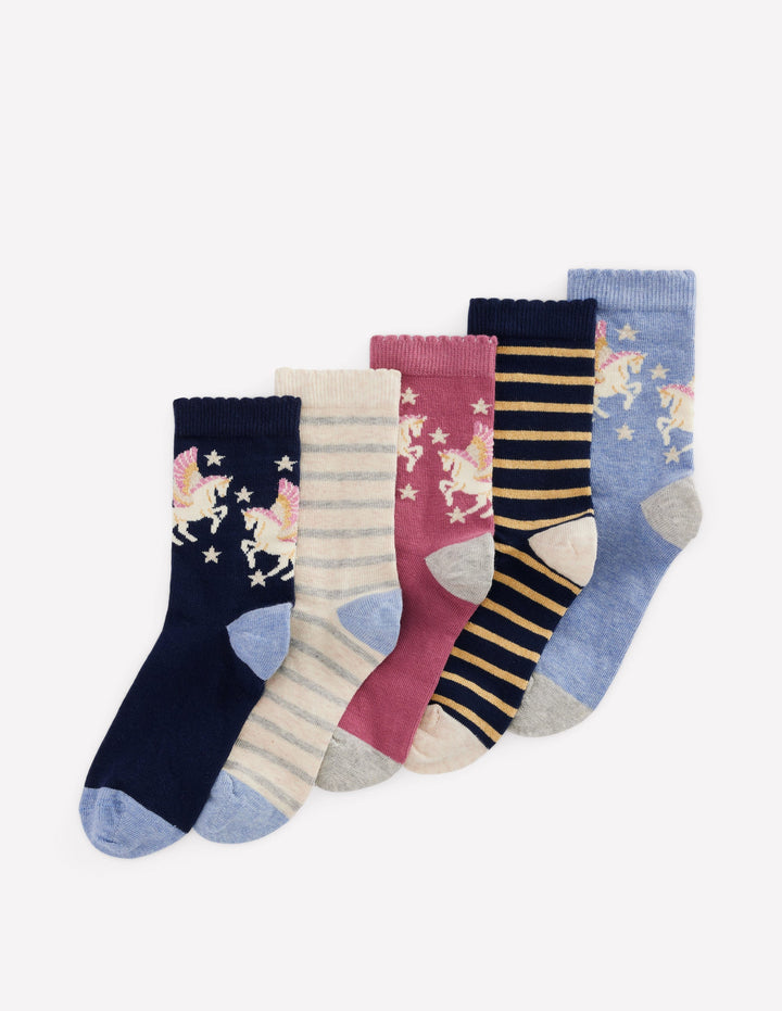 5-Pack Socks-Pegasus