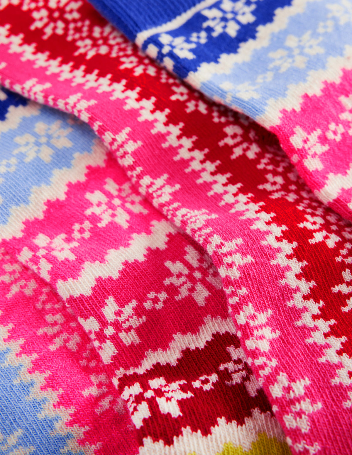 5-Pack Socks-Fair Isle-2