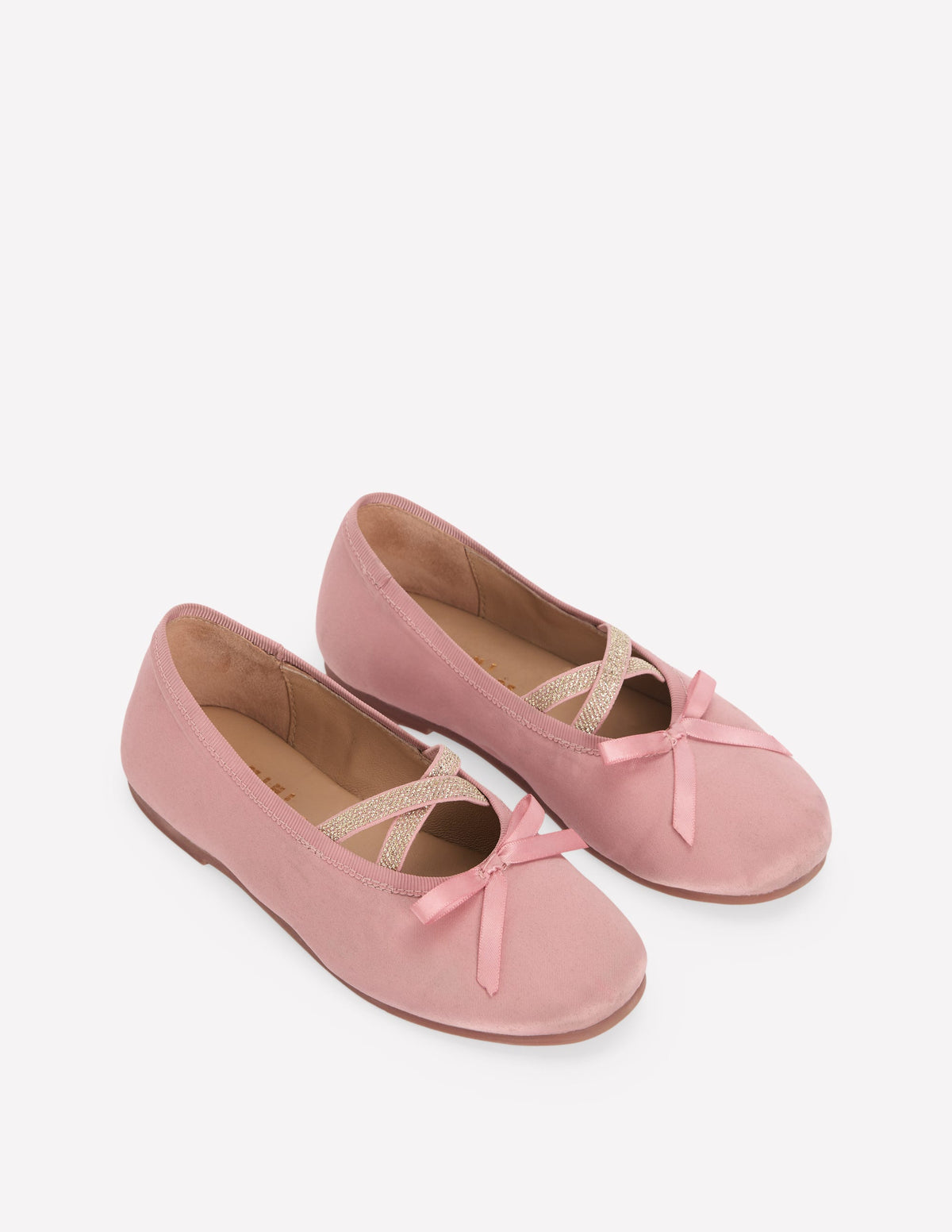 Satin Ballet Flats-Spring Blossom Pink - Image 2