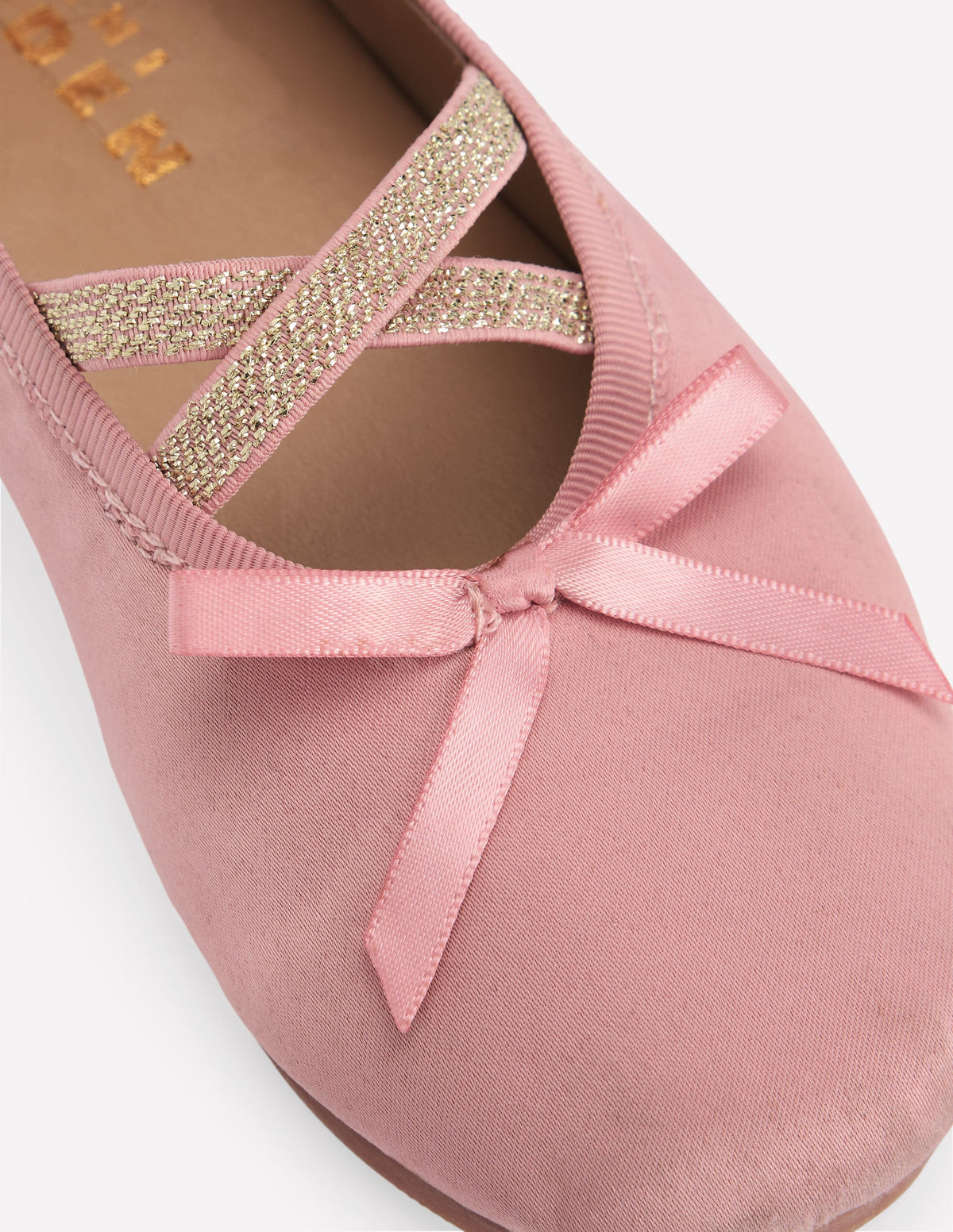 Satin Ballet Flats-Spring Blossom Pink-3
