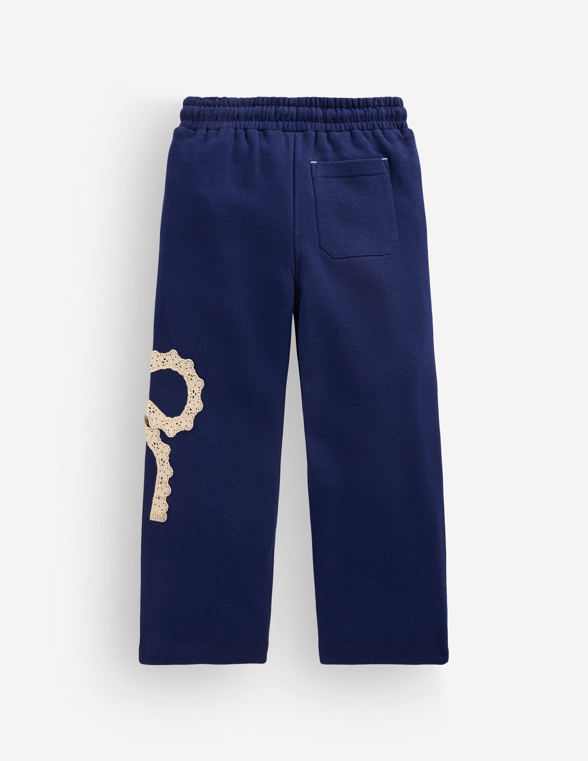 Bobbie Appliqué Joggers-Navy Bow-2