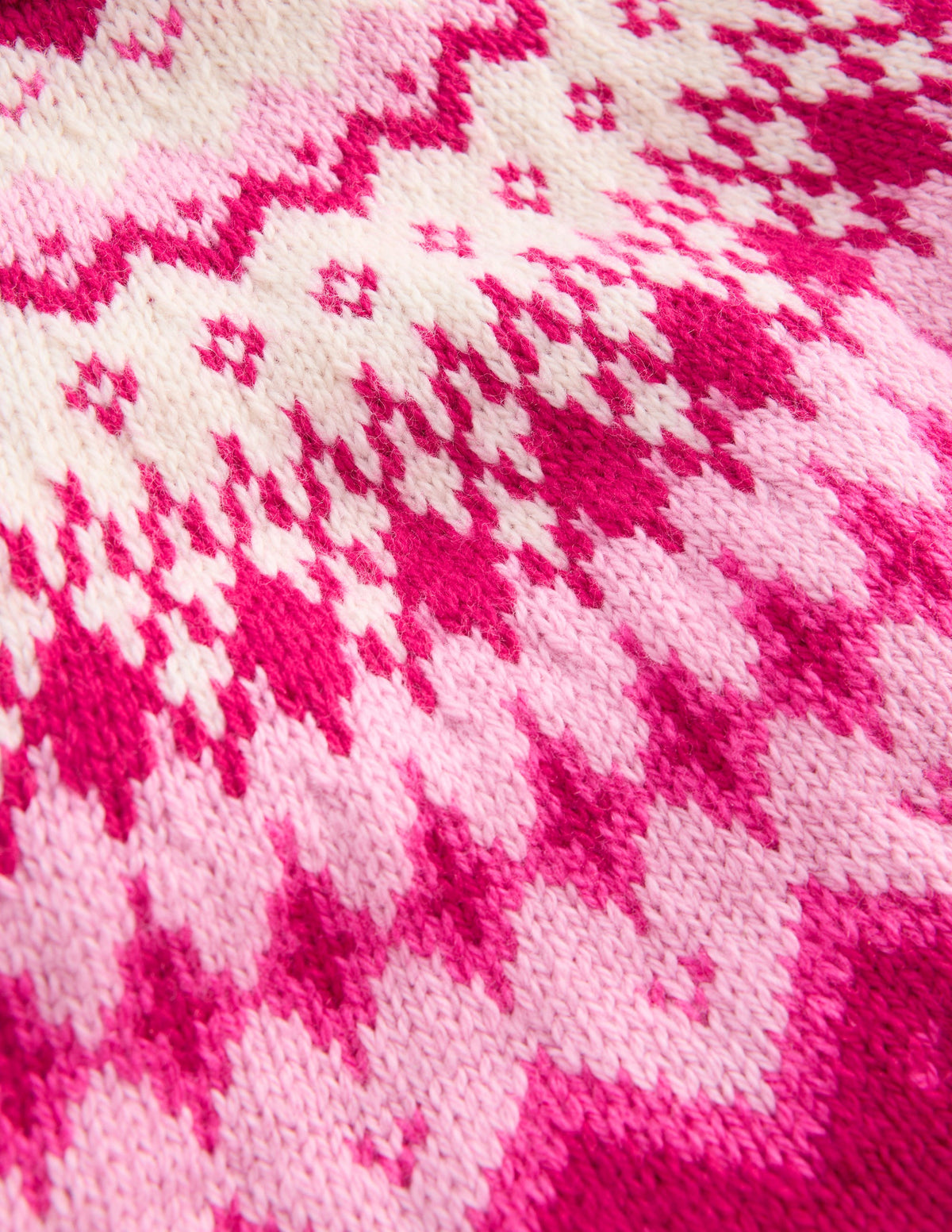 Eleanor Fair Isle Jumper-Sweet Cherry - Image 5