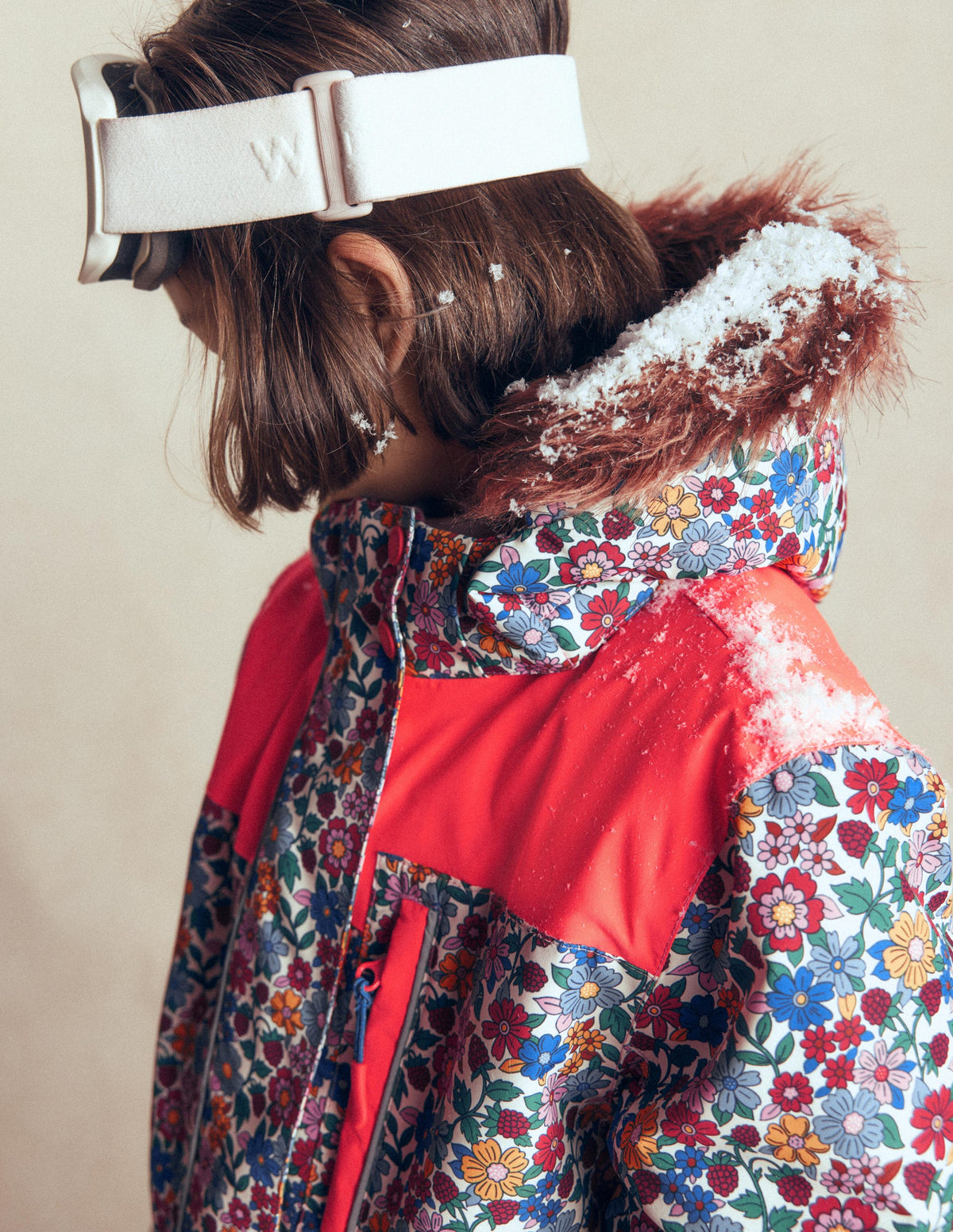 All-Weather Waterproof Coat-Multi Ditsy Floral - Image 2
