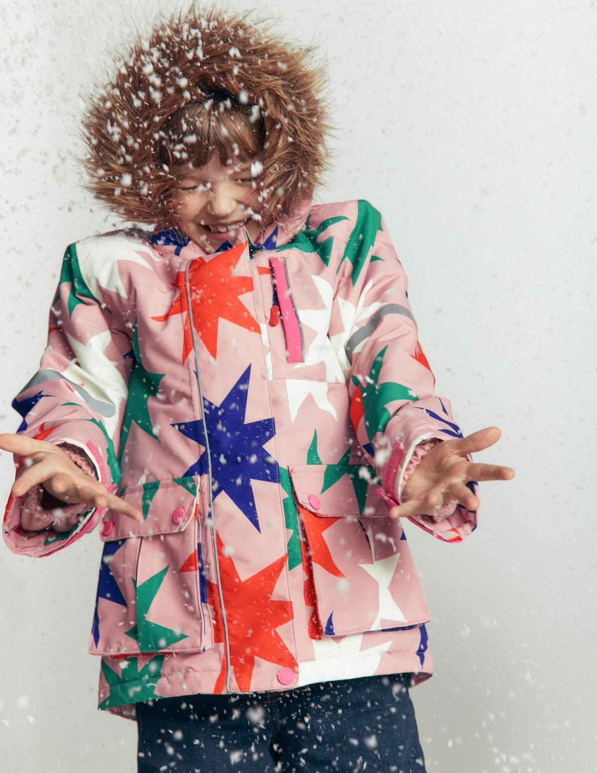 All-Weather Waterproof Coat-Multi Colour Star-8