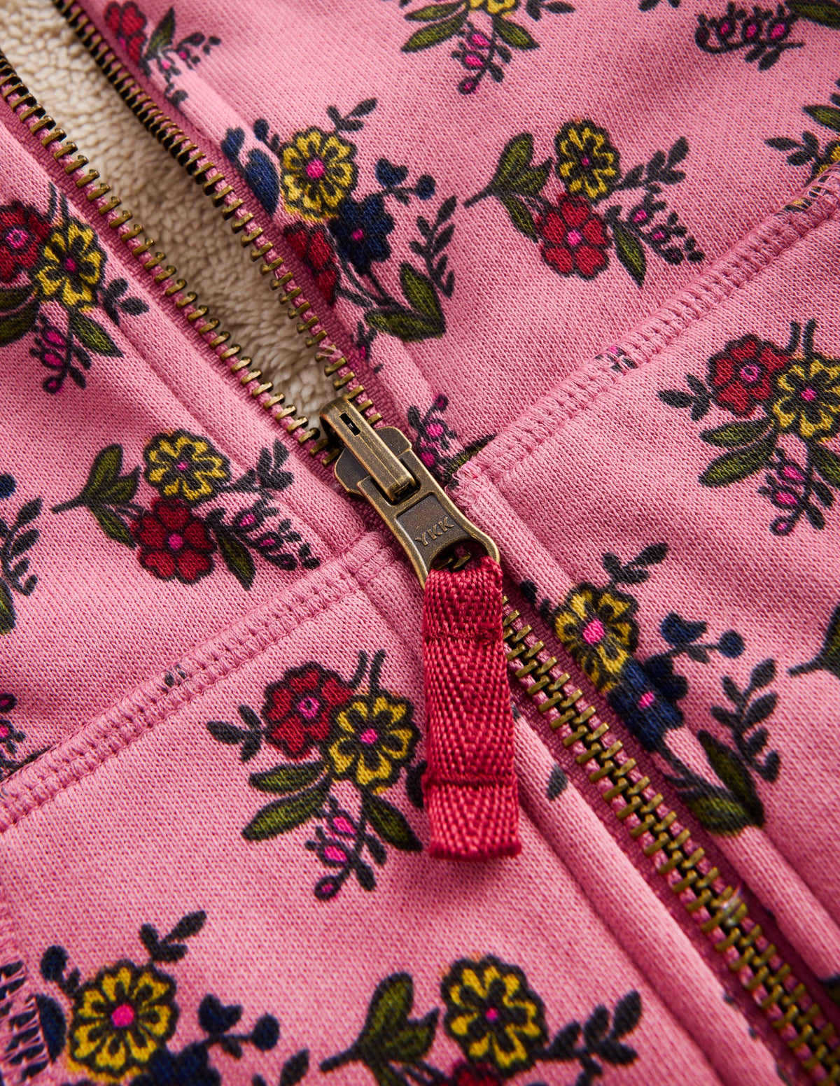 Reversible Borg Hoodie-Dusty Rose Sprouting Garden-4
