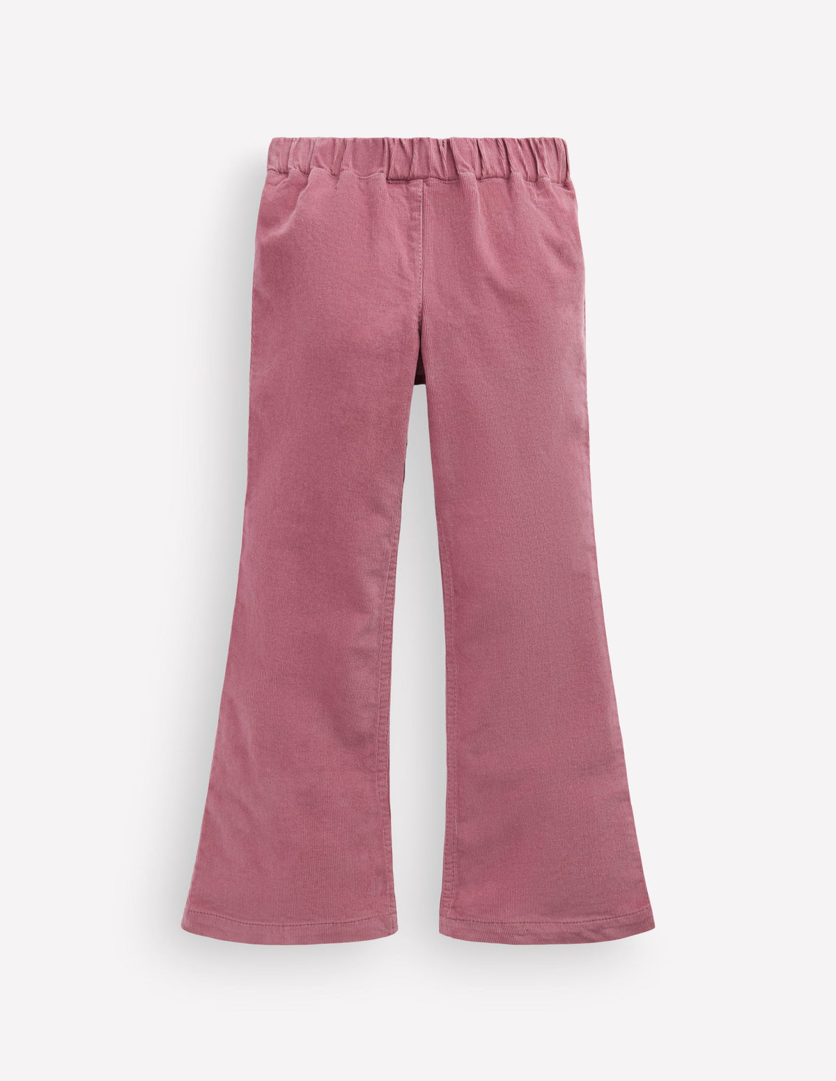 Flared Cord Leggings-Pink Heather-1